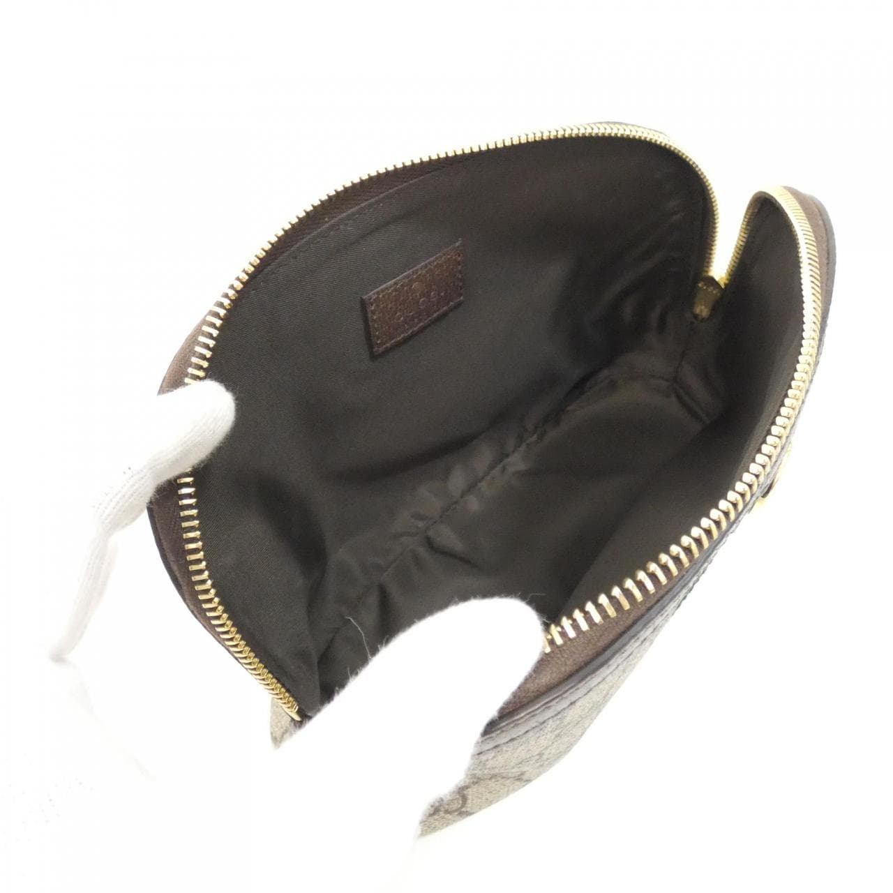 GUCCI Horsebit 1955 625551 96IWG Pouch Canvas
