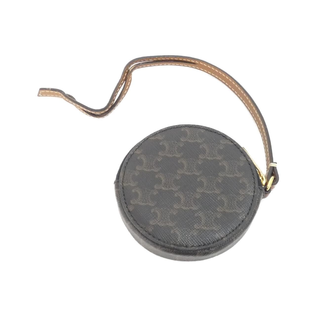 CELINE 10G382BZ9 Coin Case Canvas