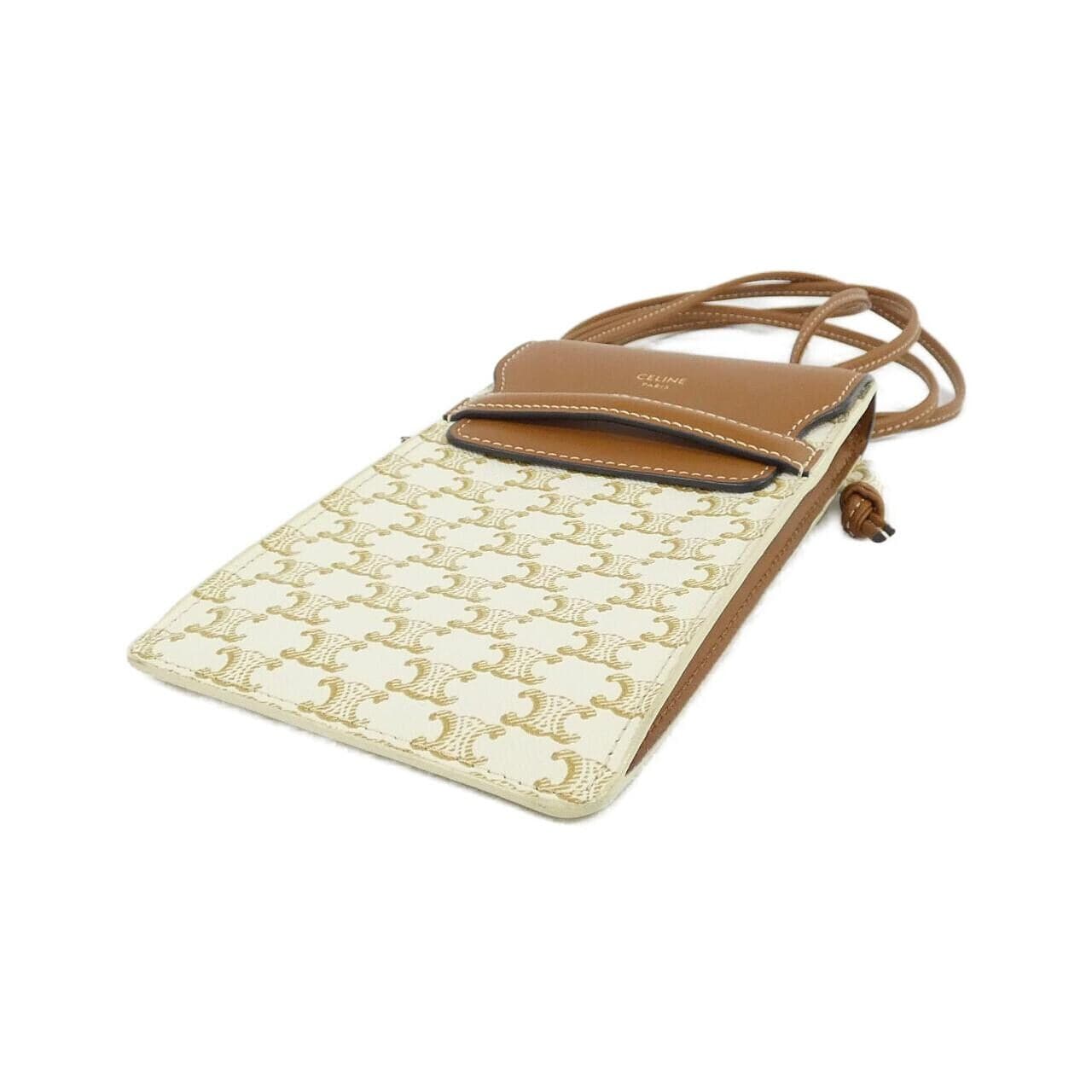 CELINE 10G332CQD Wallet Canvas