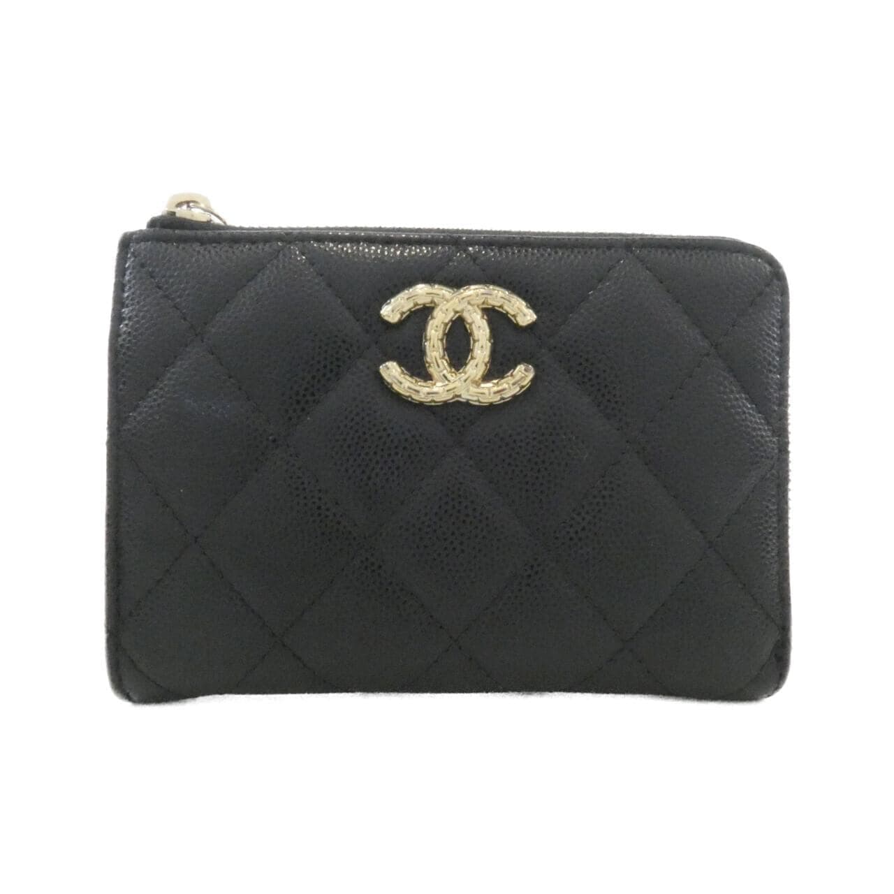 CHANEL AP4092 Wallet Grained Calfskin