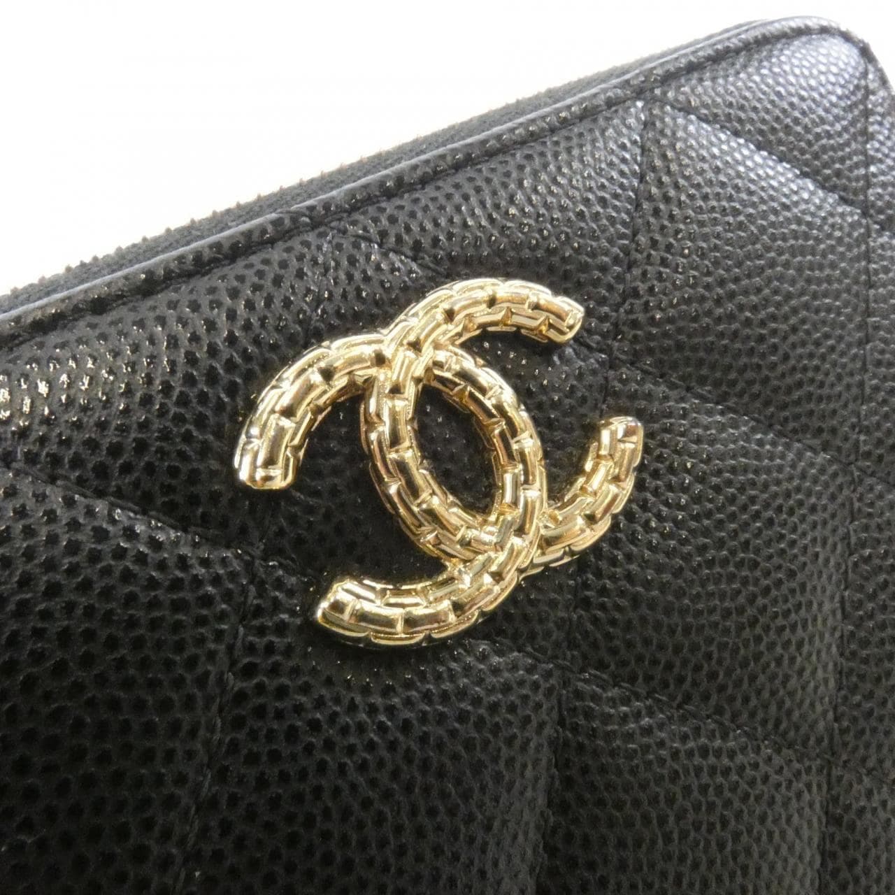 CHANEL AP4092 Wallet Grained Calfskin