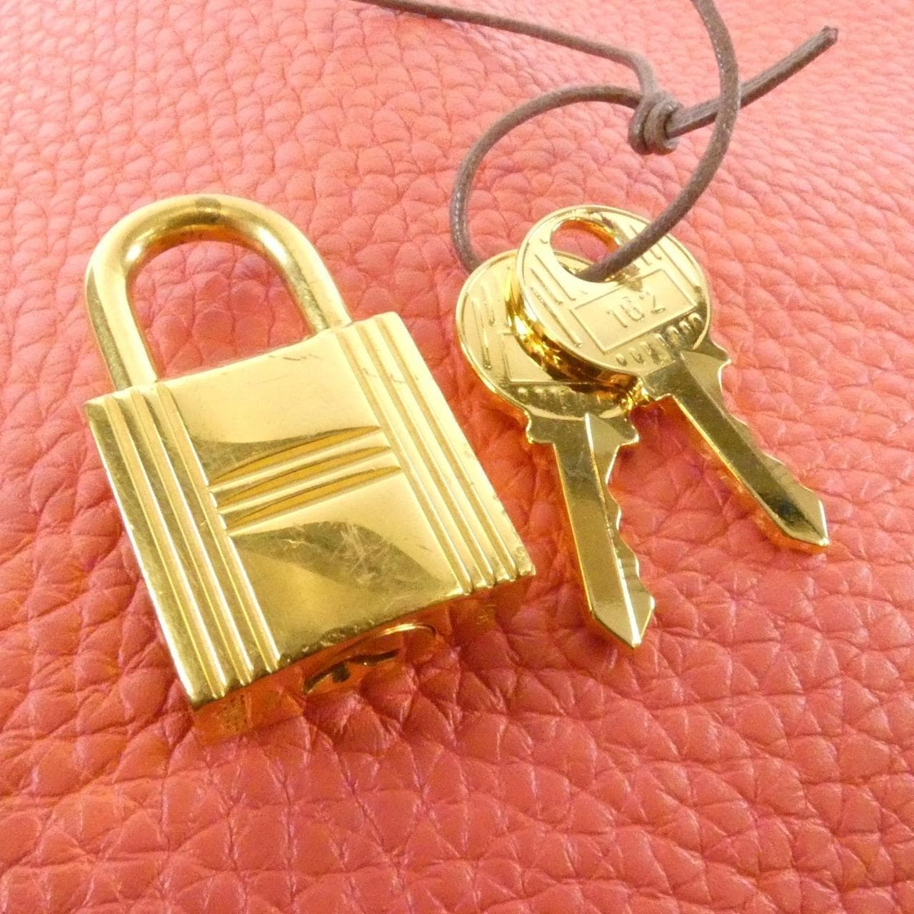 HERMES Picotin 056289CC Handbag Clemence