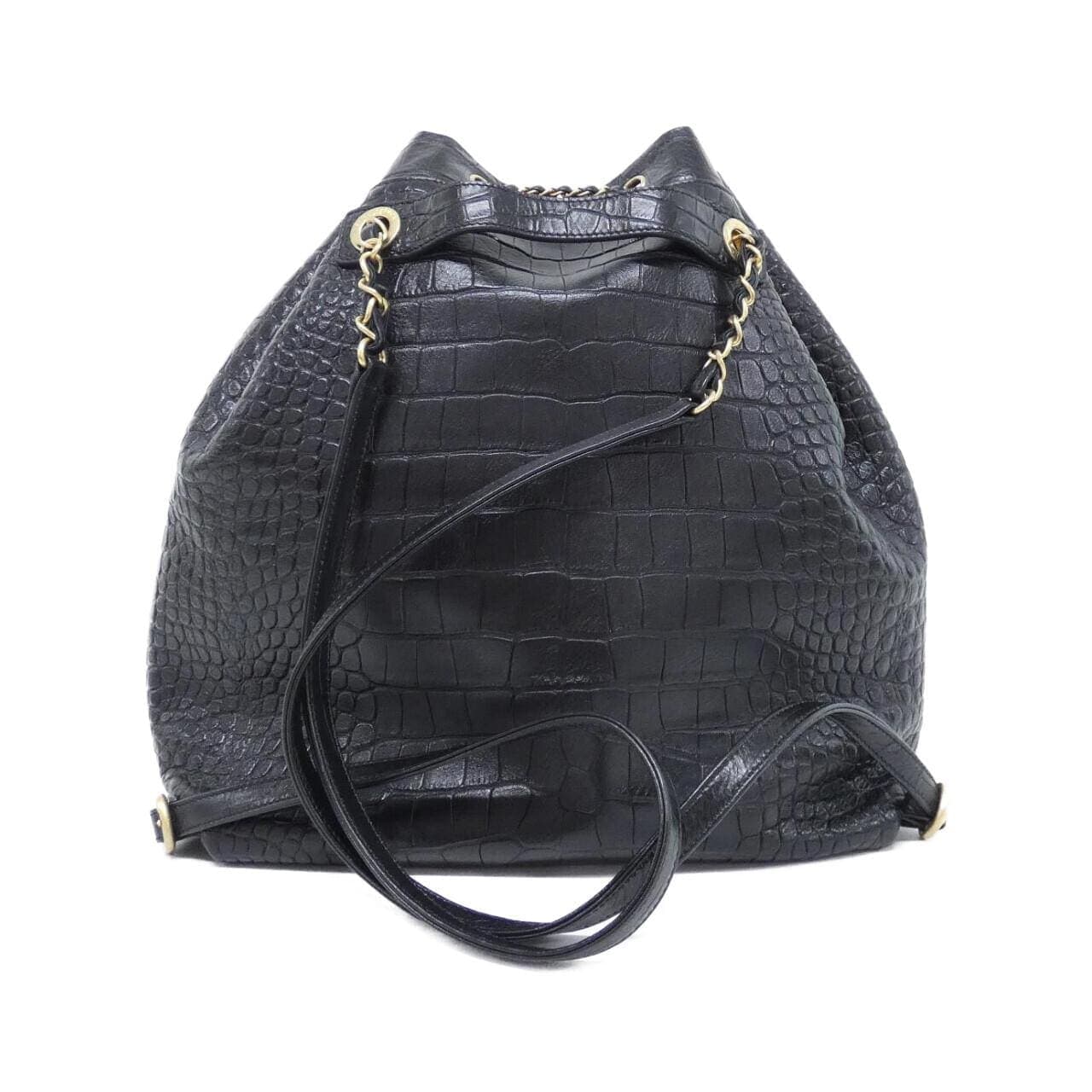 CHANEL AS0800 Backpack Crocodile