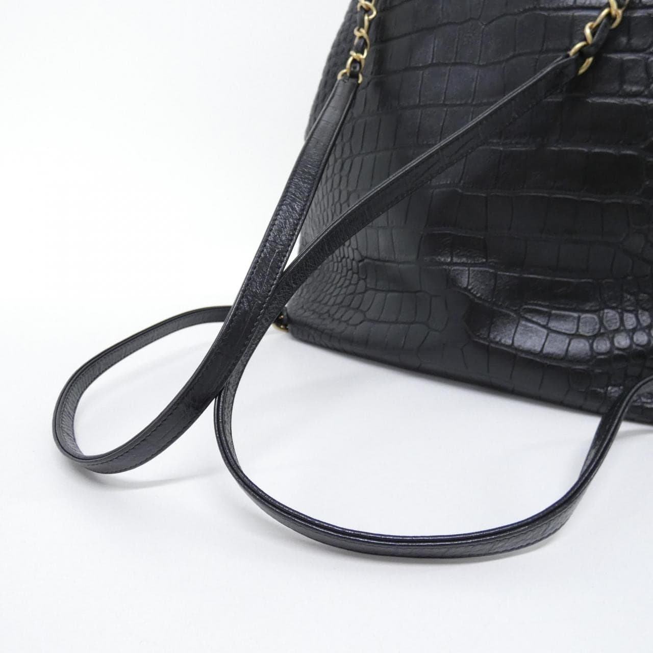 CHANEL AS0800 Backpack Crocodile