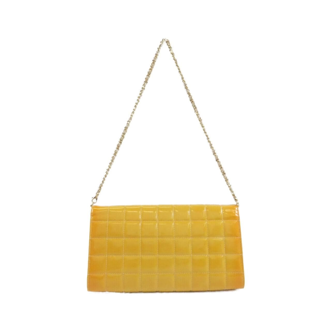 CHANEL 17661 Shoulder Patent Leather