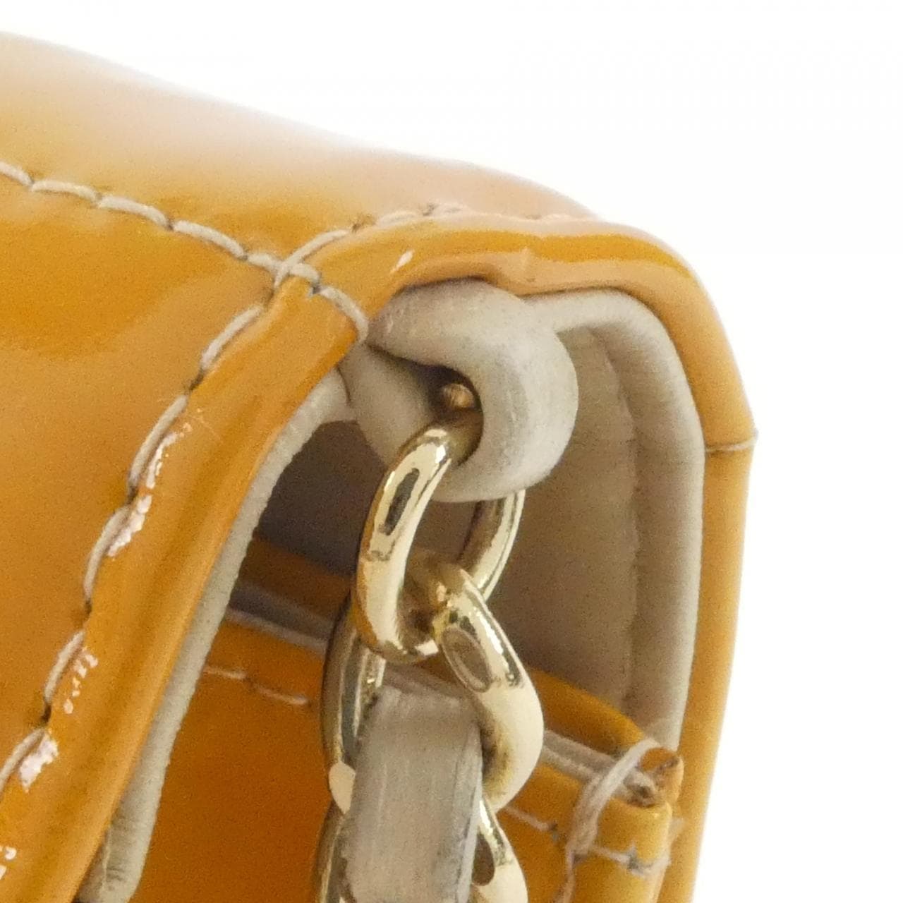 CHANEL 17661 Shoulder Patent Leather