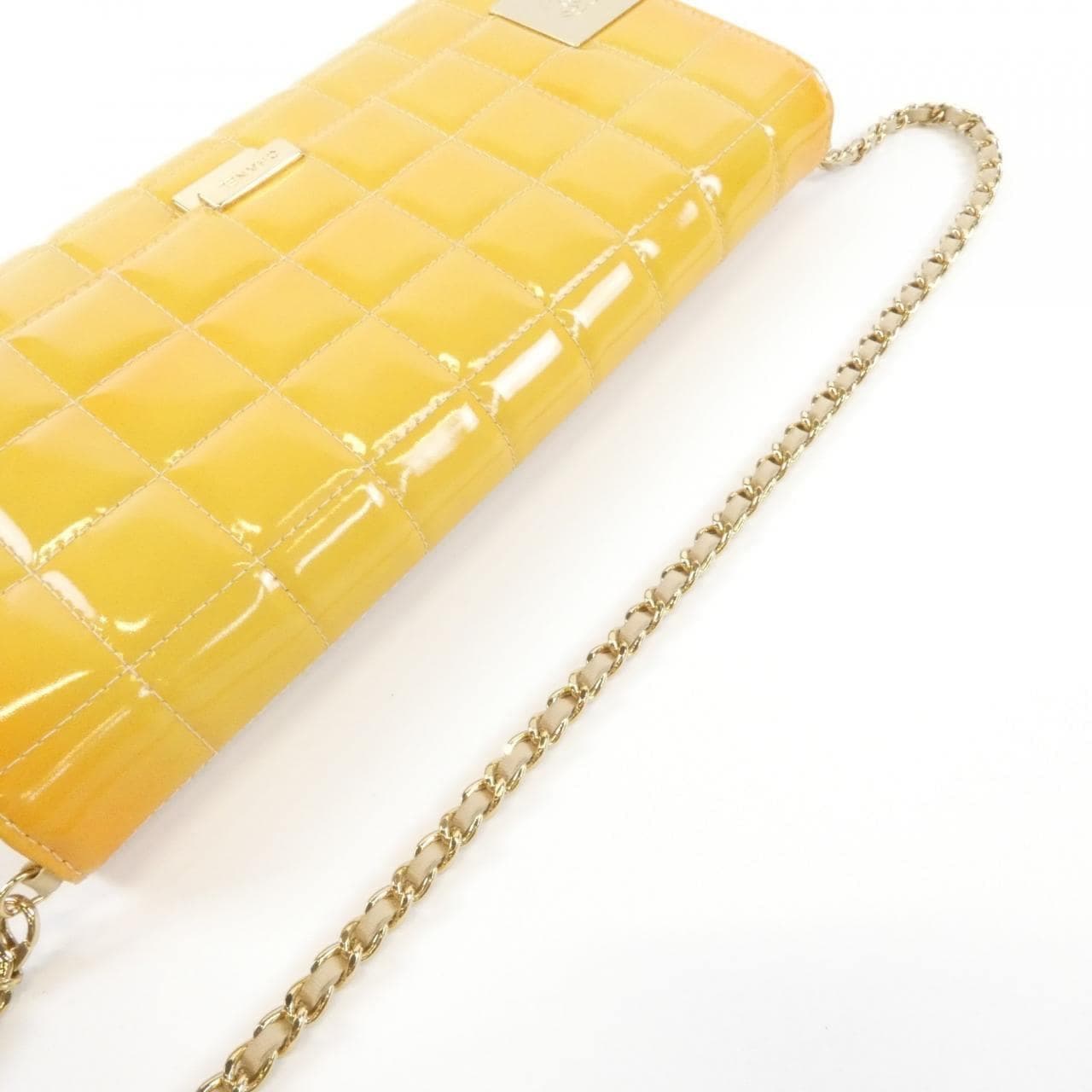 CHANEL 17661 Shoulder Patent Leather