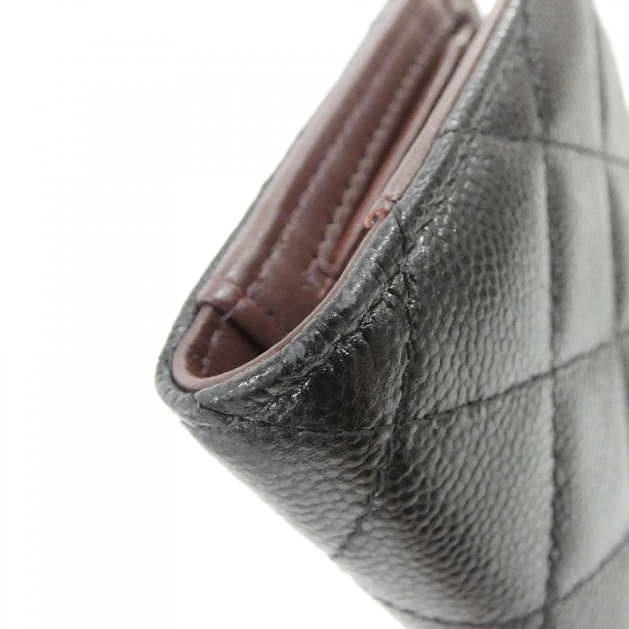 CHANEL Wallet Grained Calfskin
