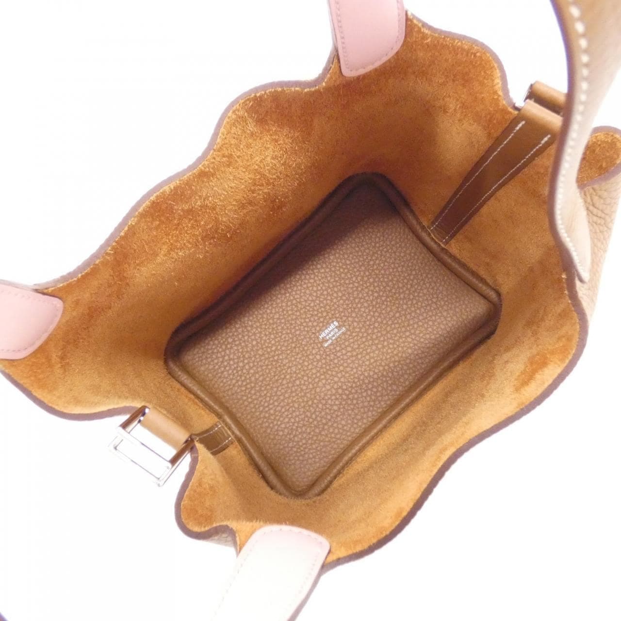 HERMES Picotin 069560CK Handbag Clemence