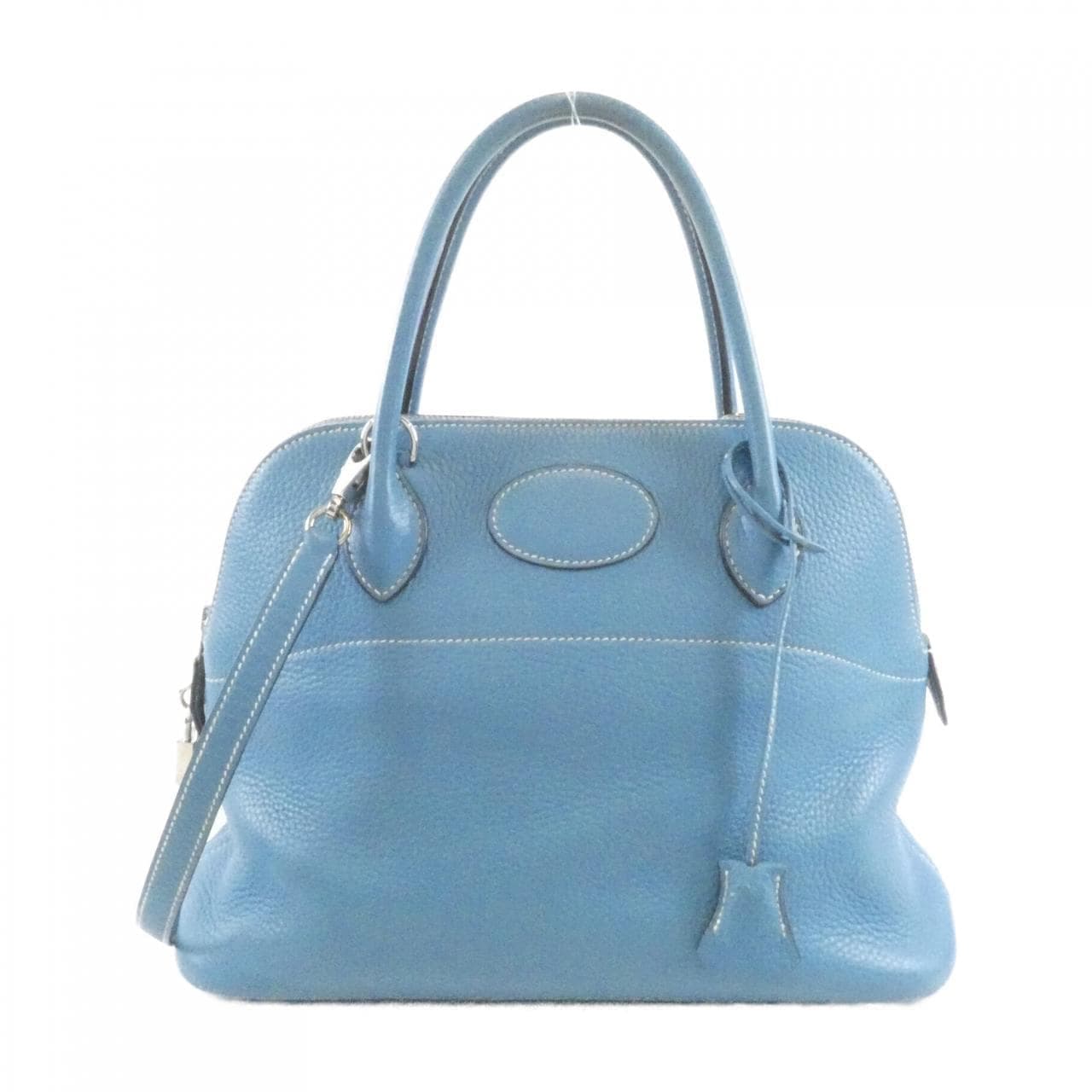 HERMES Bolide 073419CK Handbag Clemence