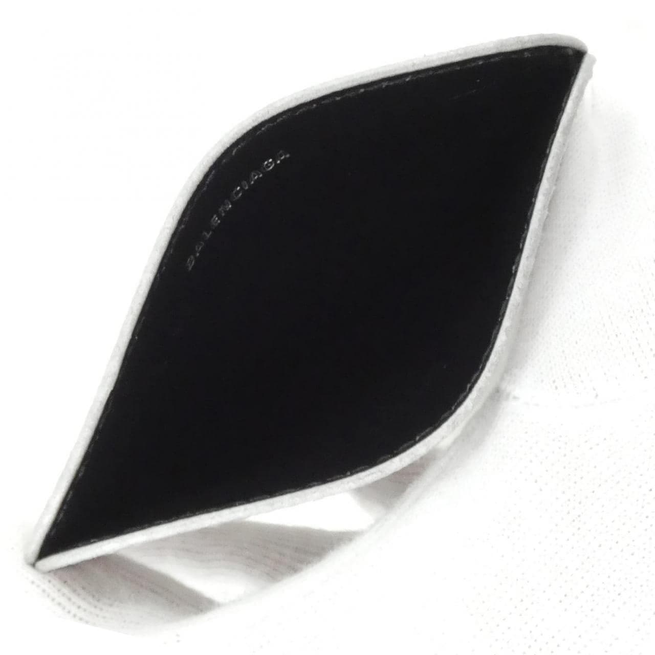 BALENCIAGA Hourglass 593812 210IE Card Case Canvas