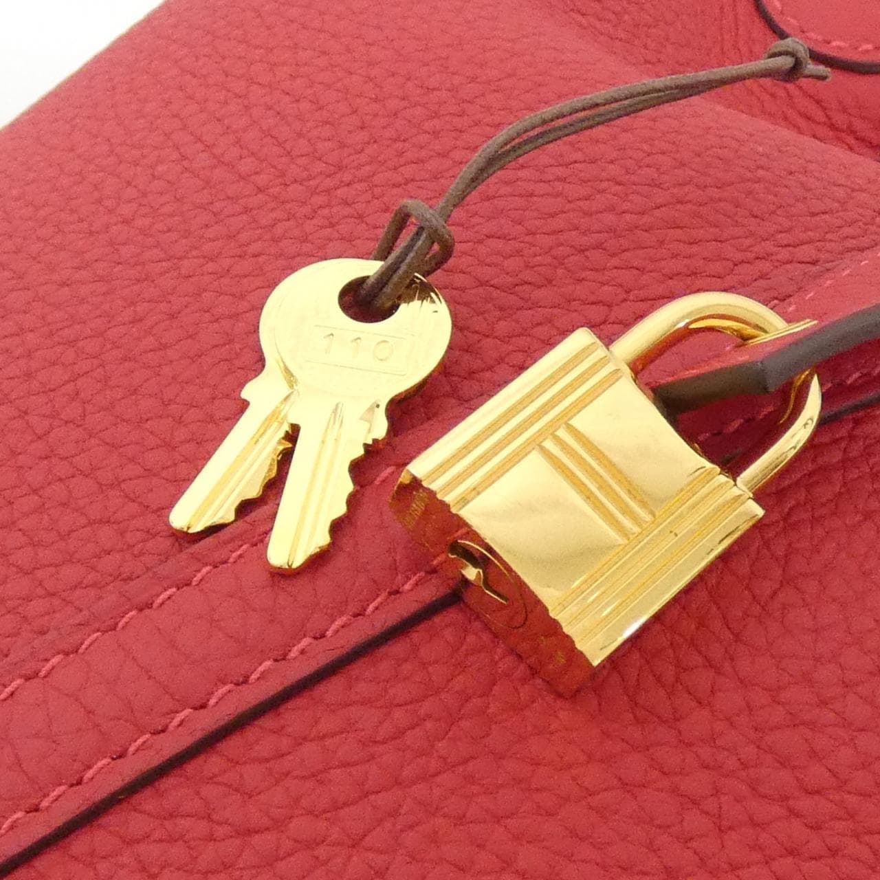 HERMES Picotin 056289CC Handbag Clemence