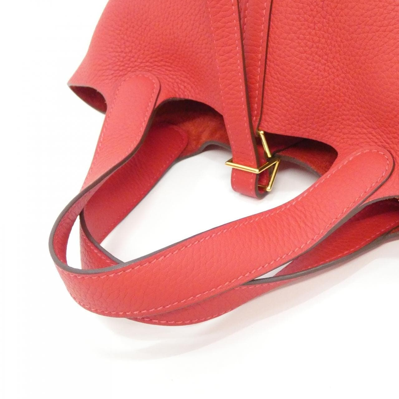 HERMES Picotin 056289CC Handbag Clemence