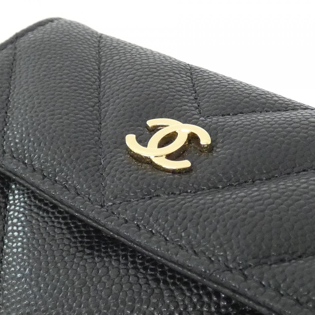 CHANEL Timeless Classic AP5206 Card Case Grained Calfskin