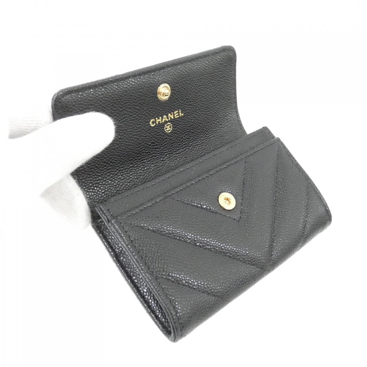 CHANEL Timeless Classic AP5206 Card Case Grained Calfskin