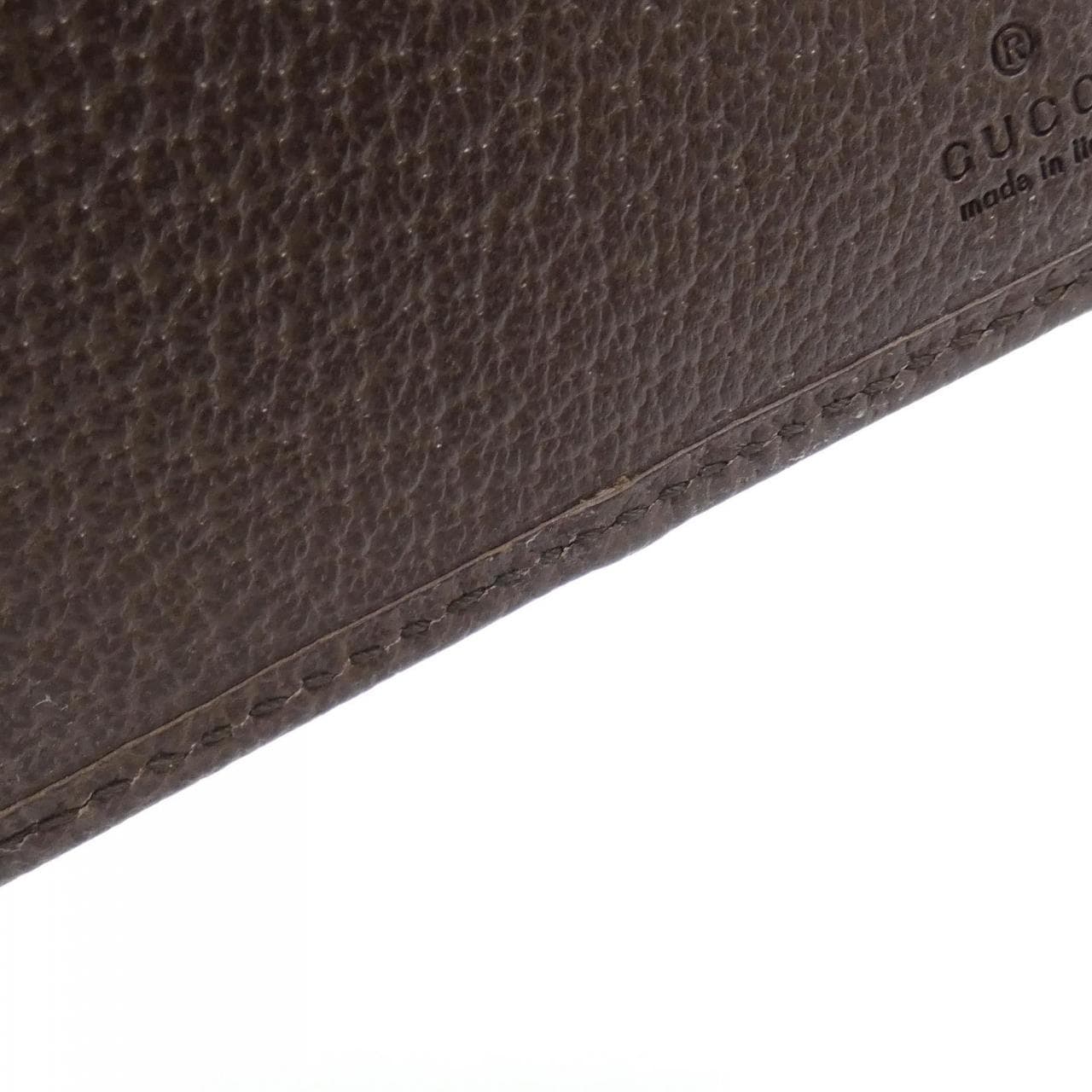 GUCCI 699308 FABGN Coin Case Canvas