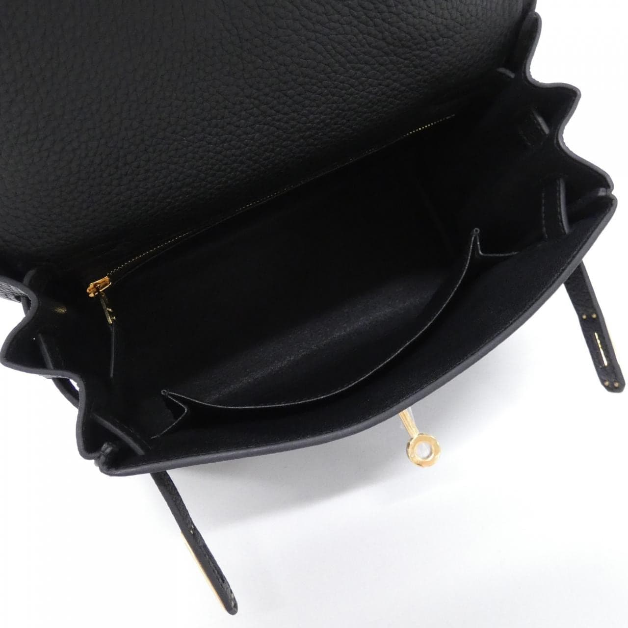 HERMES Kelly 044624CC Handbag Togo