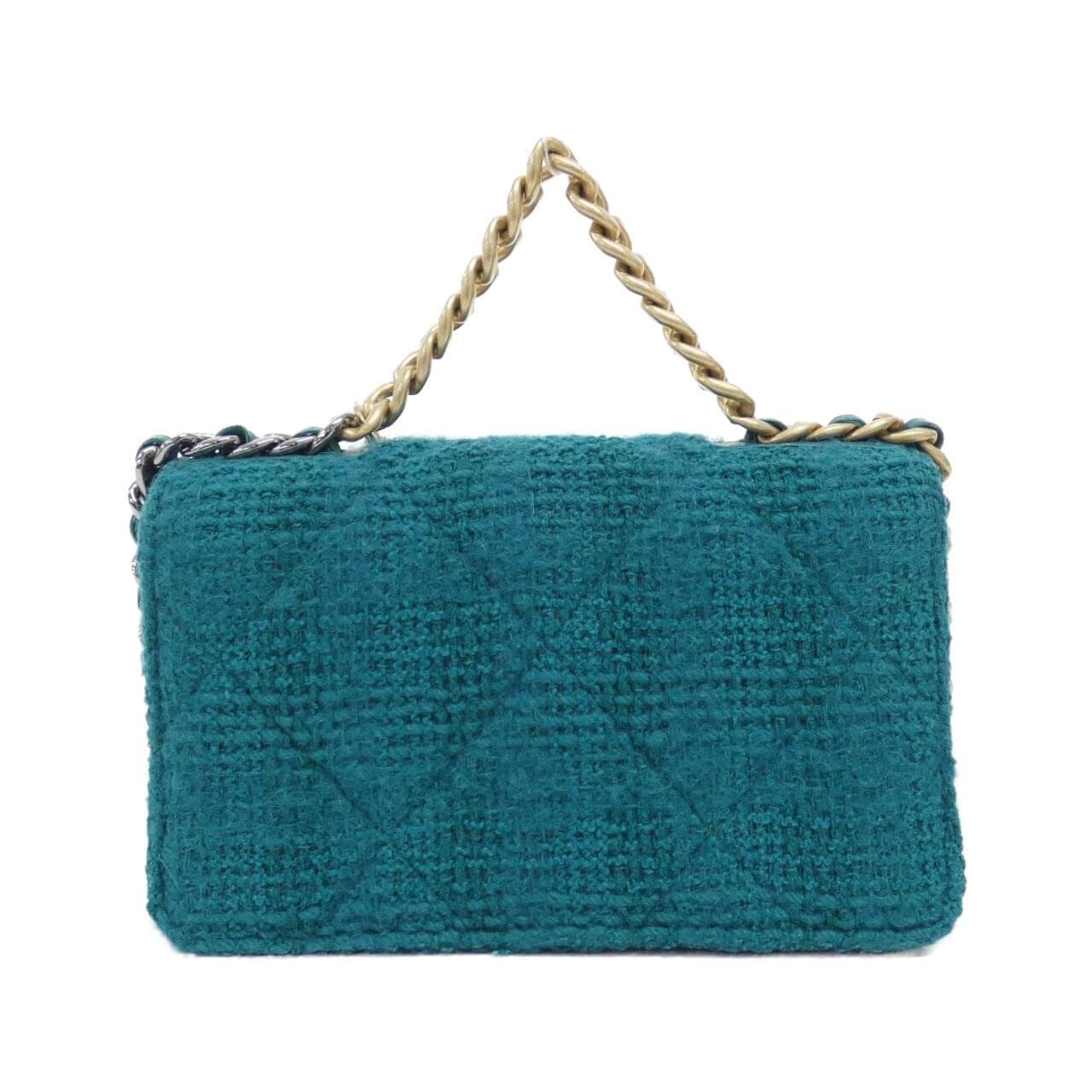 CHANEL Chanel 19 AP0985 Wallet Tweed