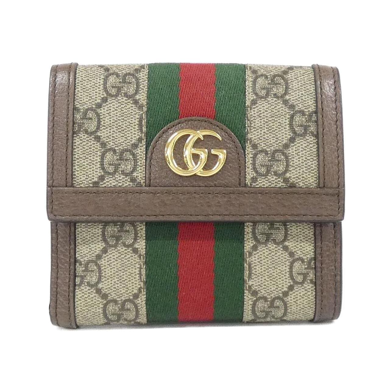 GUCCI 523173 96IWG Wallet Canvas
