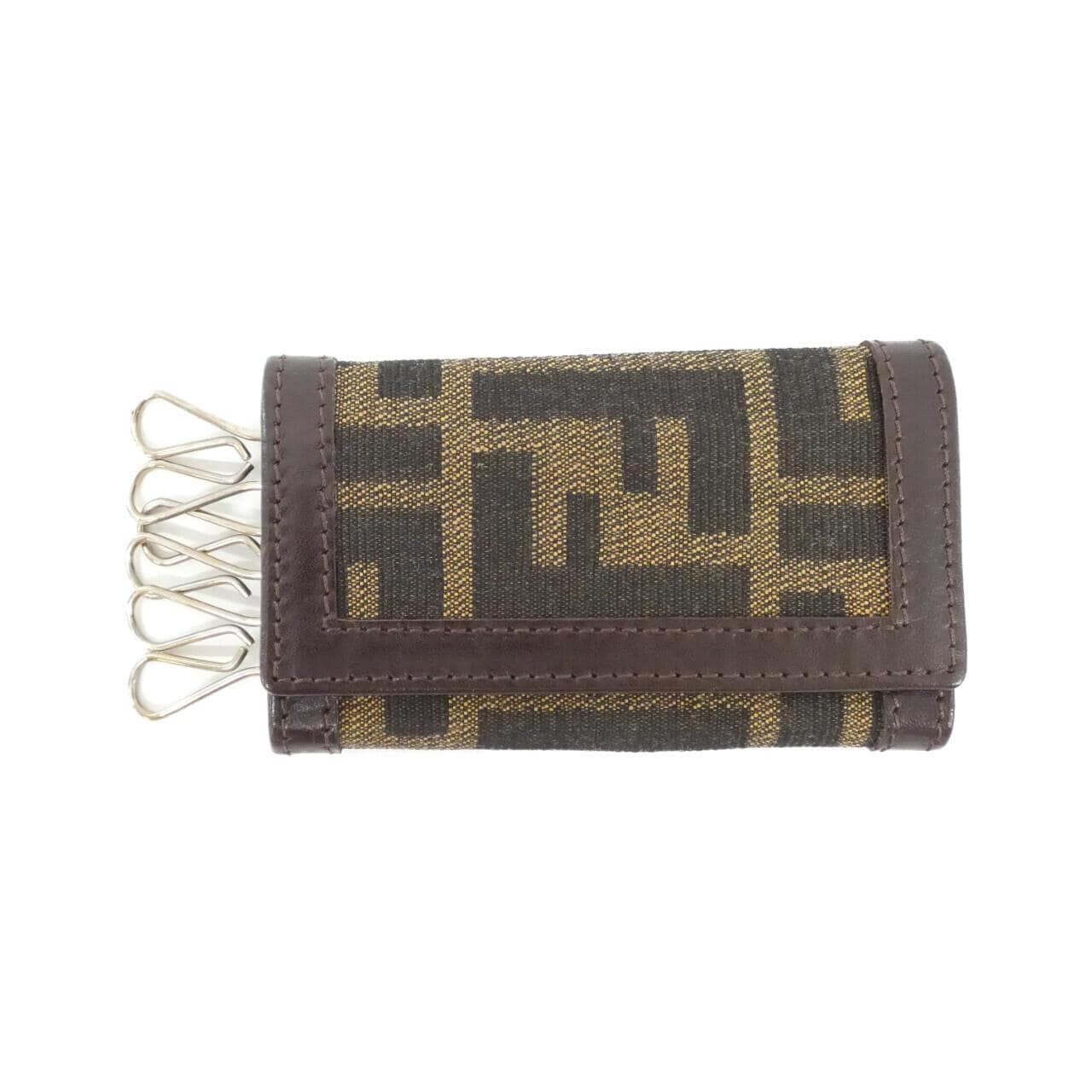 FENDI 10163 ZJX Key Case Canvas