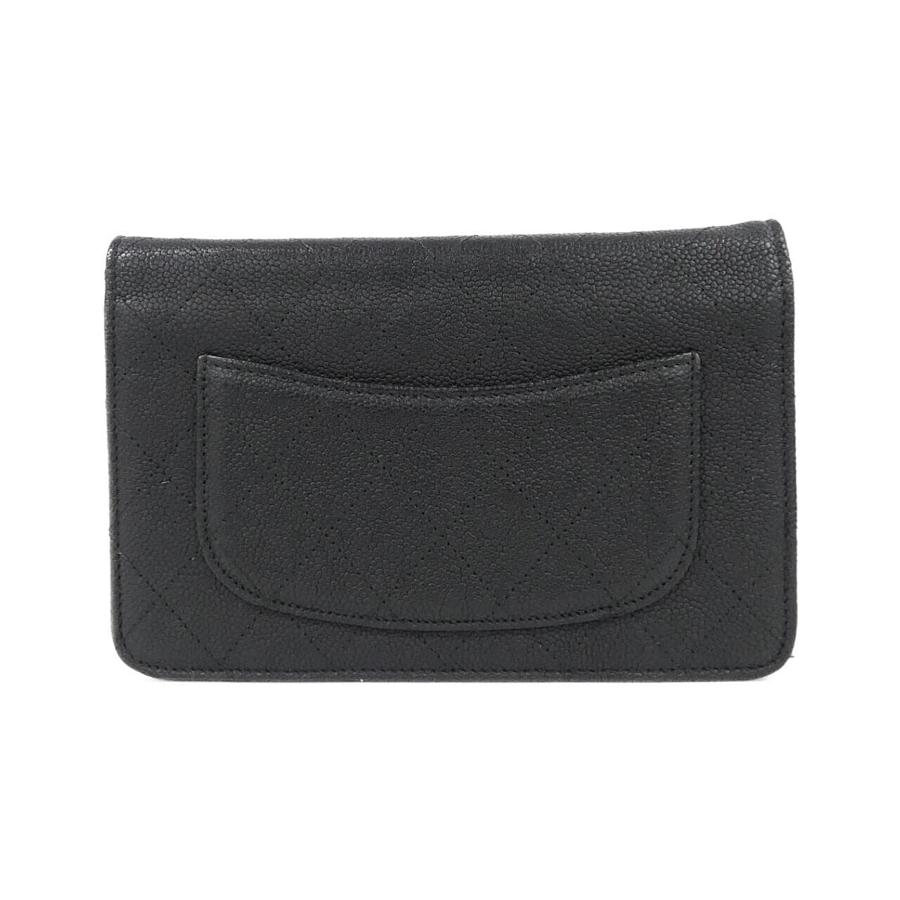 CHANEL 84410 Wallet Grained Calfskin