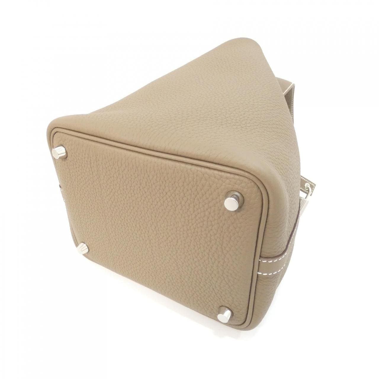 HERMES Picotin 056289CK Handbag Clemence