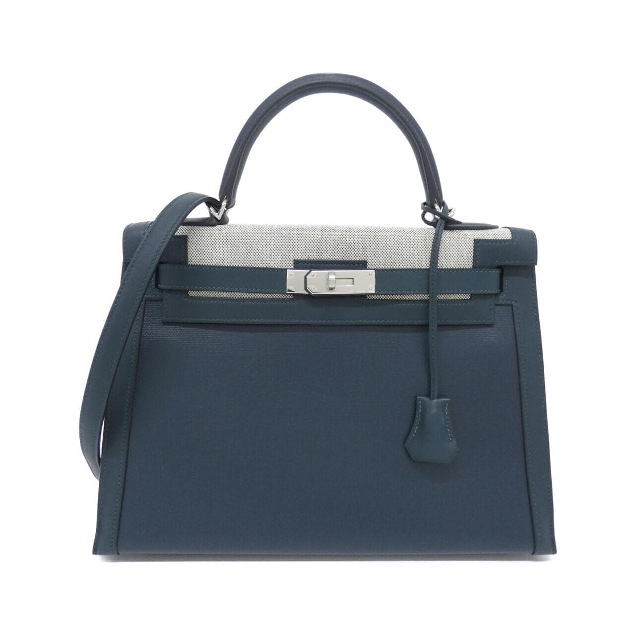 HERMES Kelly 071382CK Handbag Swift