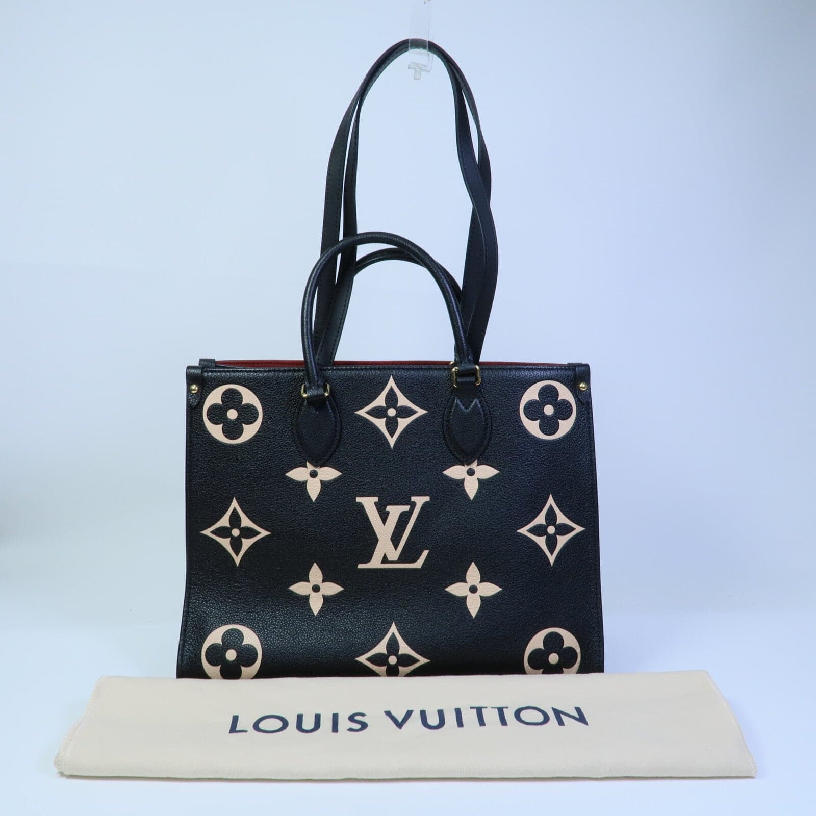 LOUIS VUITTON OnTheGo M45495 2-Way Bag Calfskin