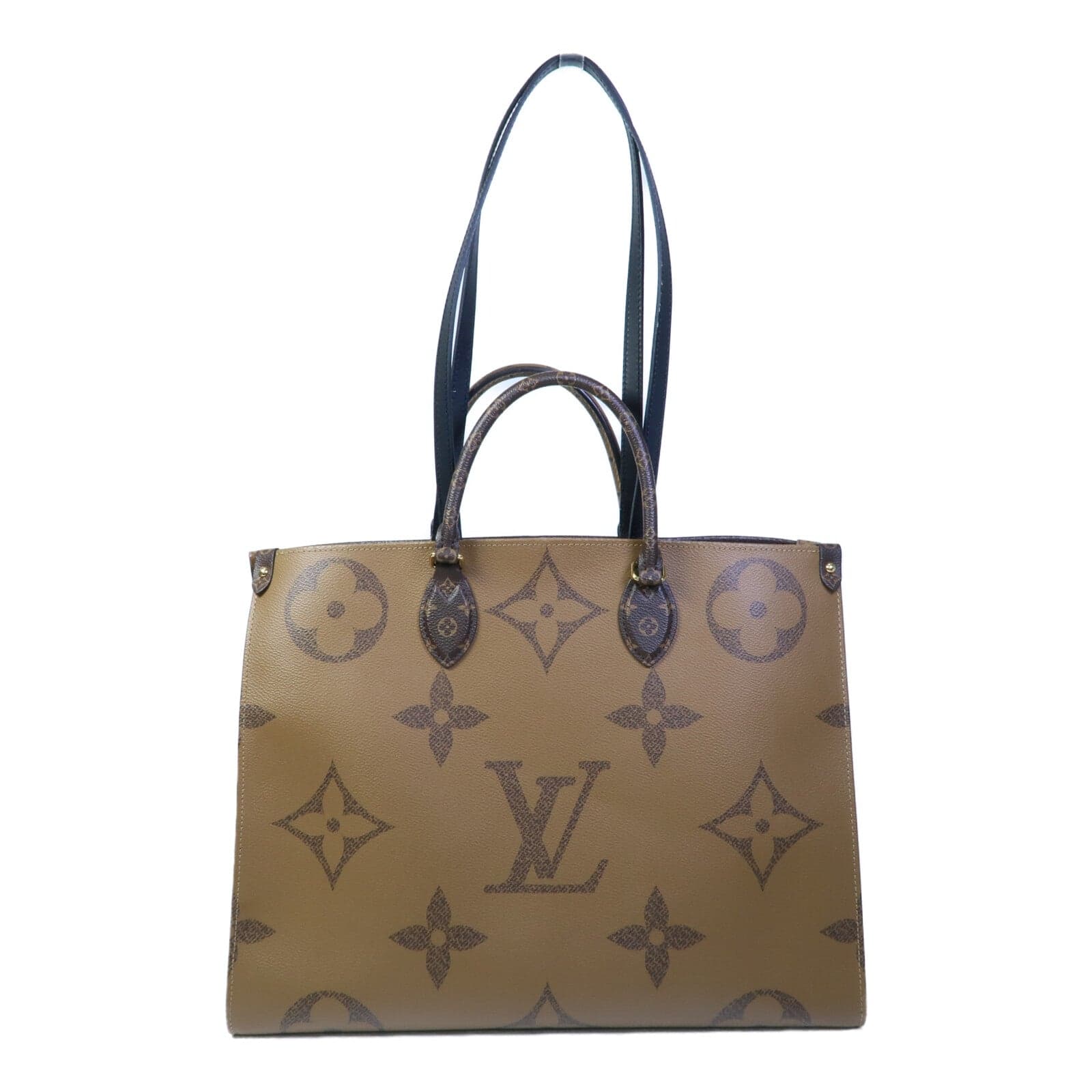 LOUIS VUITTON OnTheGo M45320 2-Way Bag Coated Canvas