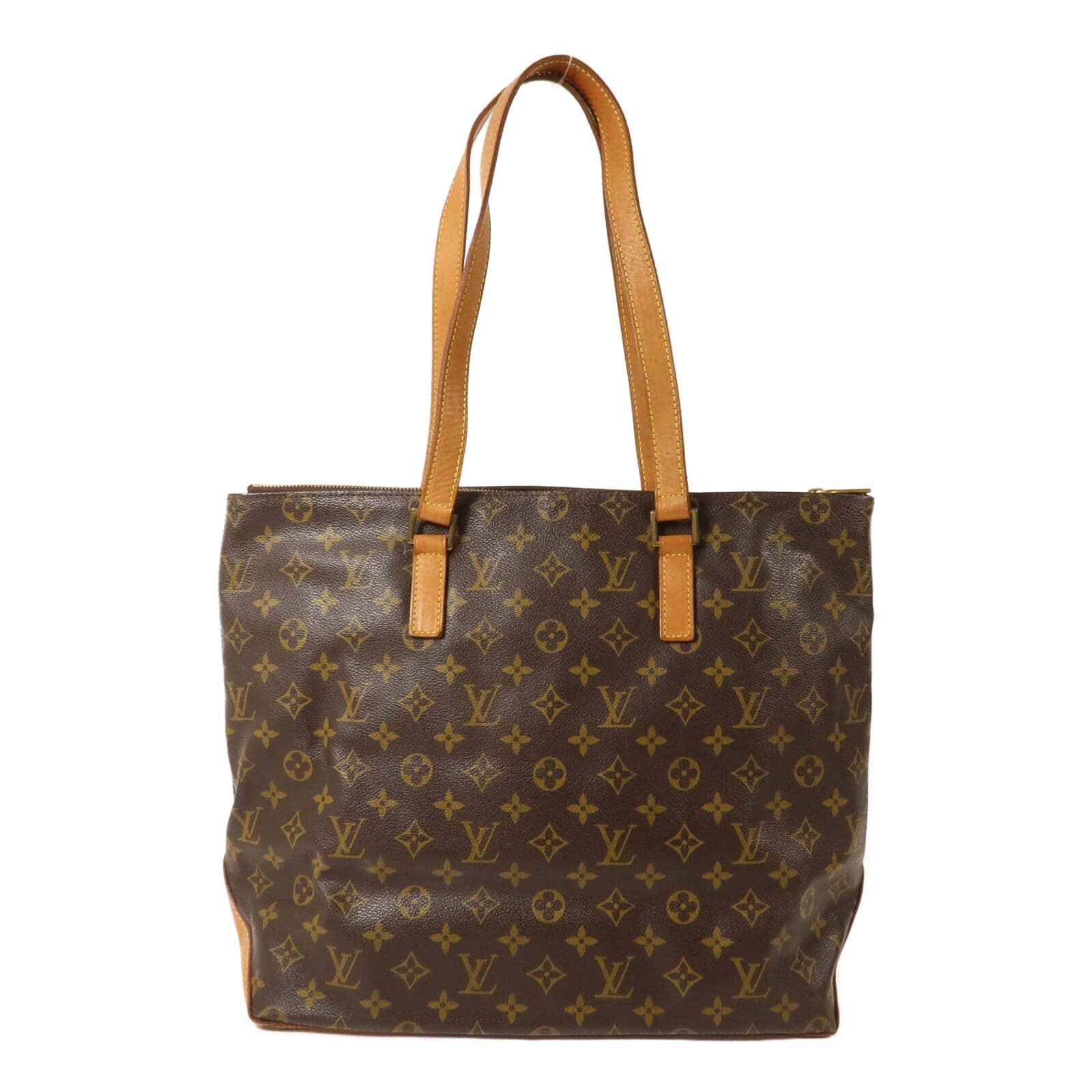 LOUIS VUITTON Cabas Mezzo M51151 Shoulder Bag Coated Canvas