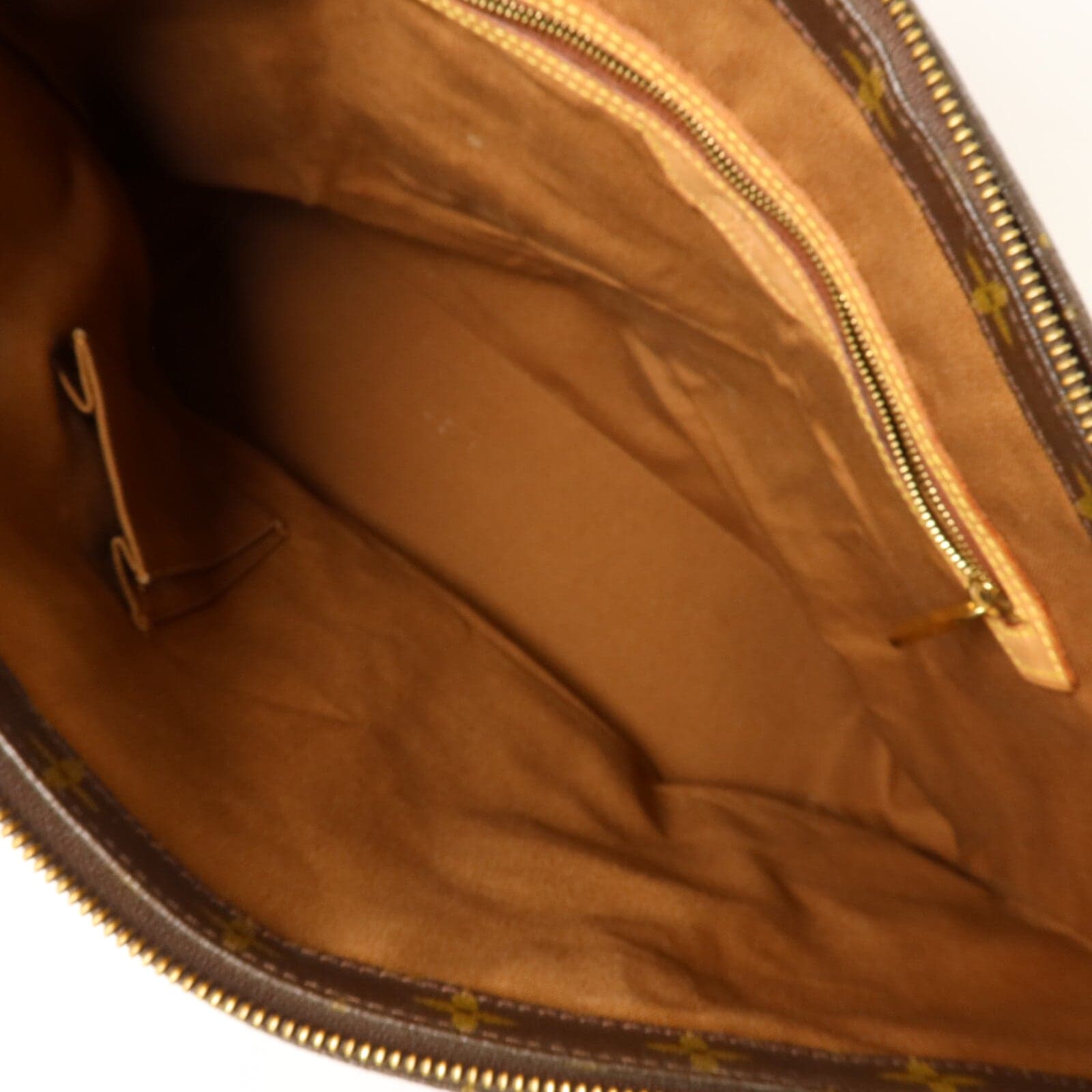 LOUIS VUITTON Cabas Mezzo M51151 Shoulder Bag Coated Canvas
