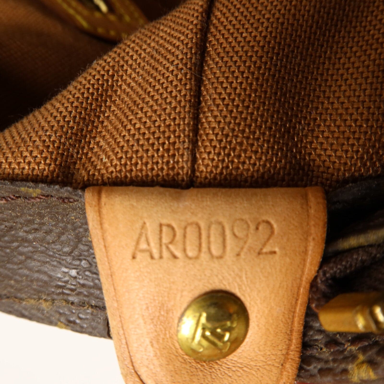 LOUIS VUITTON Cabas Mezzo M51151 Shoulder Bag Coated Canvas