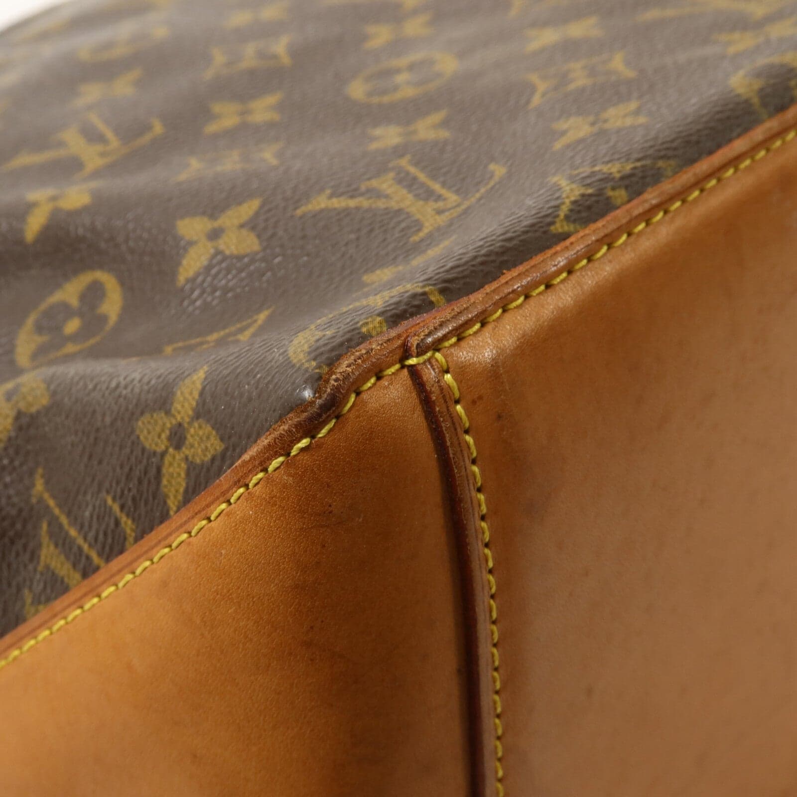 LOUIS VUITTON Cabas Mezzo M51151 Shoulder Bag Coated Canvas
