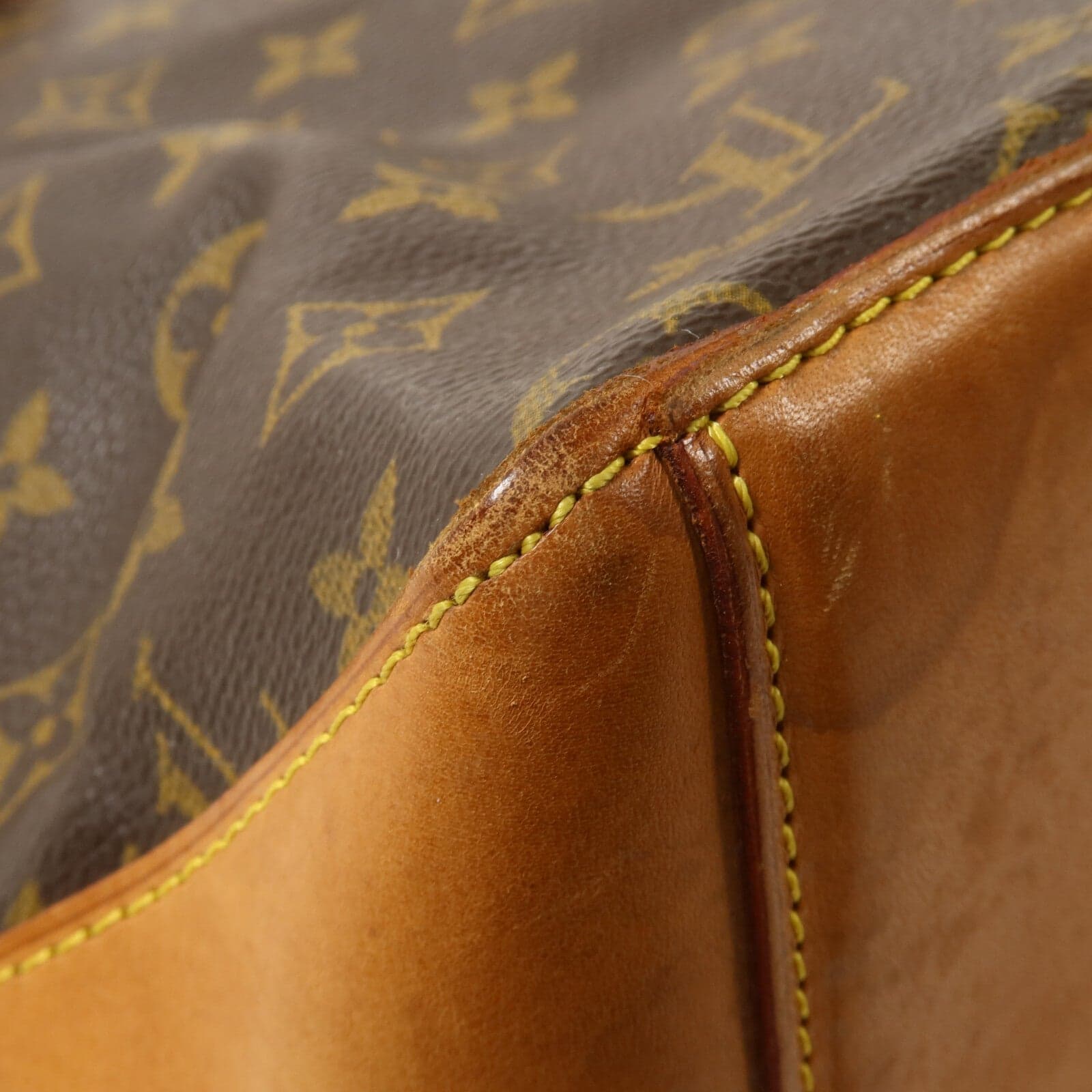 LOUIS VUITTON Cabas Mezzo M51151 Shoulder Bag Coated Canvas