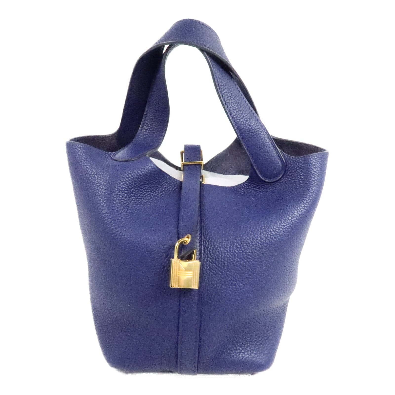 LOUIS VUITTON Picotin Tote Bag Calfskin