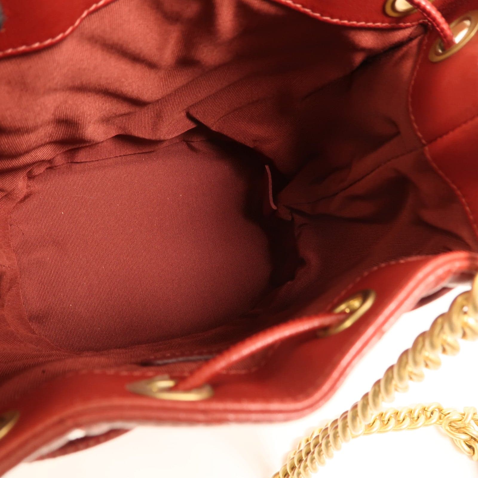 LOUIS VUITTON Bucket Shoulder Bag Calfskin