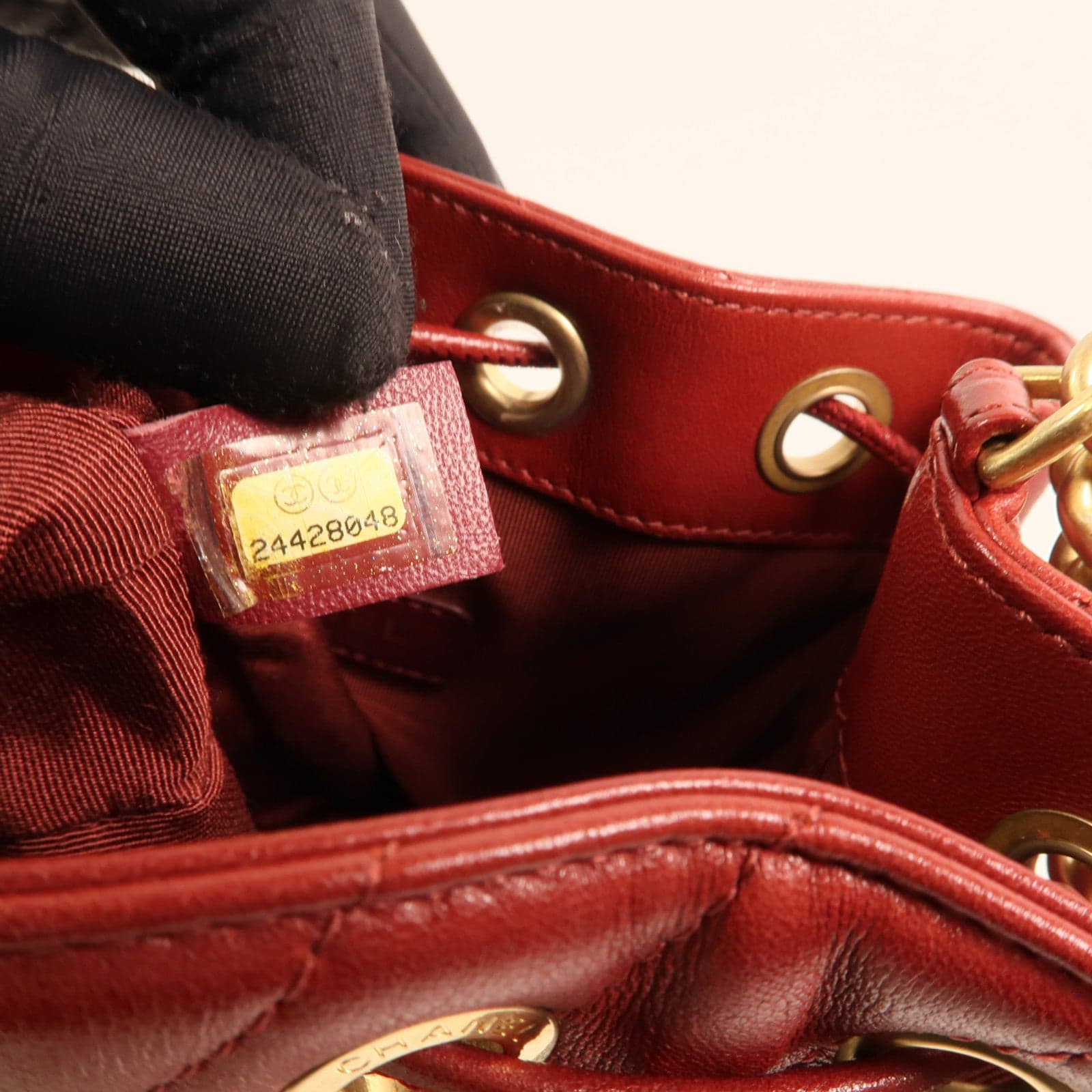 LOUIS VUITTON Bucket Shoulder Bag Calfskin