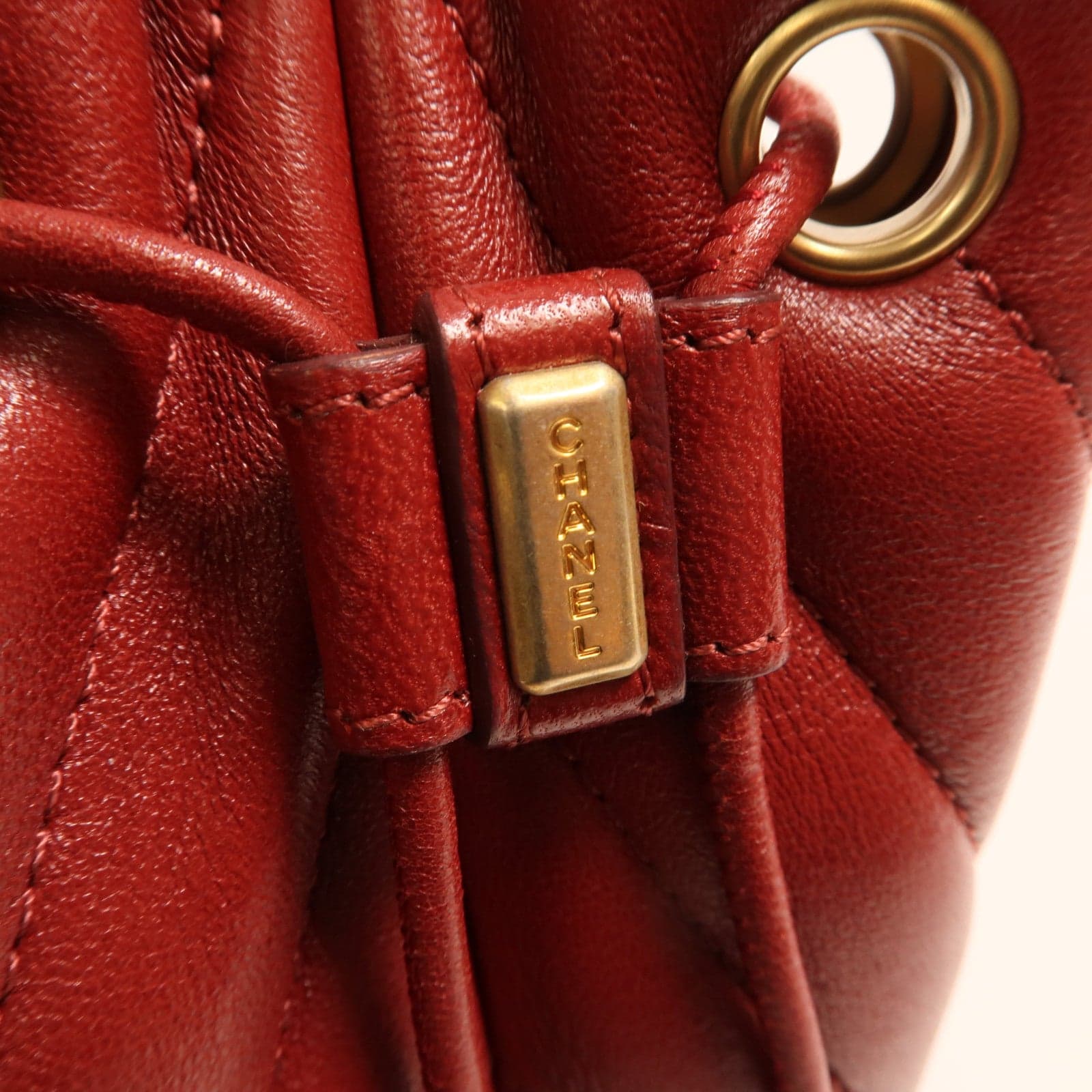 LOUIS VUITTON Bucket Shoulder Bag Calfskin