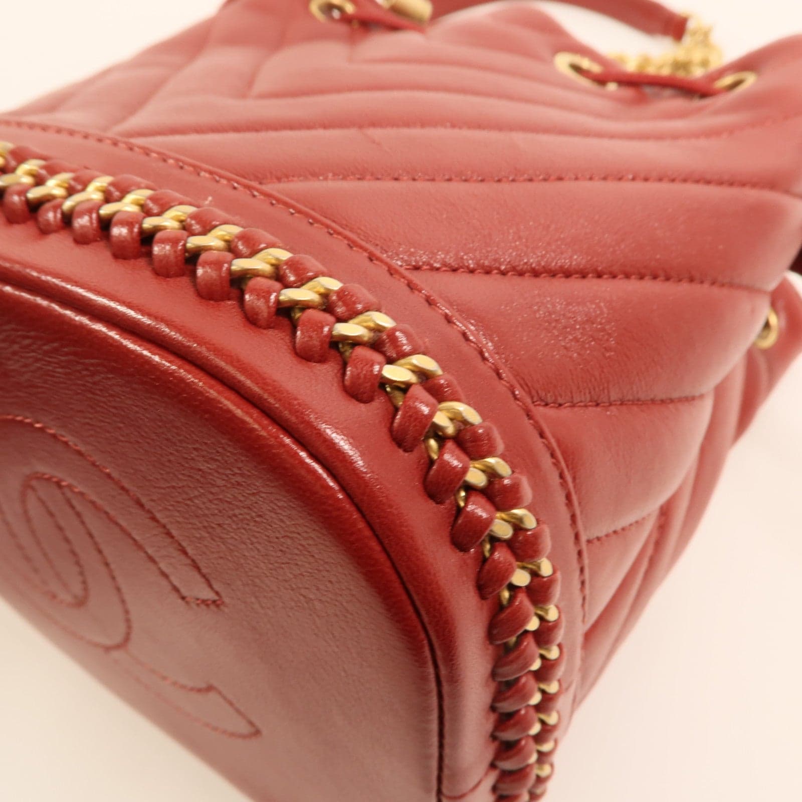 LOUIS VUITTON Bucket Shoulder Bag Calfskin