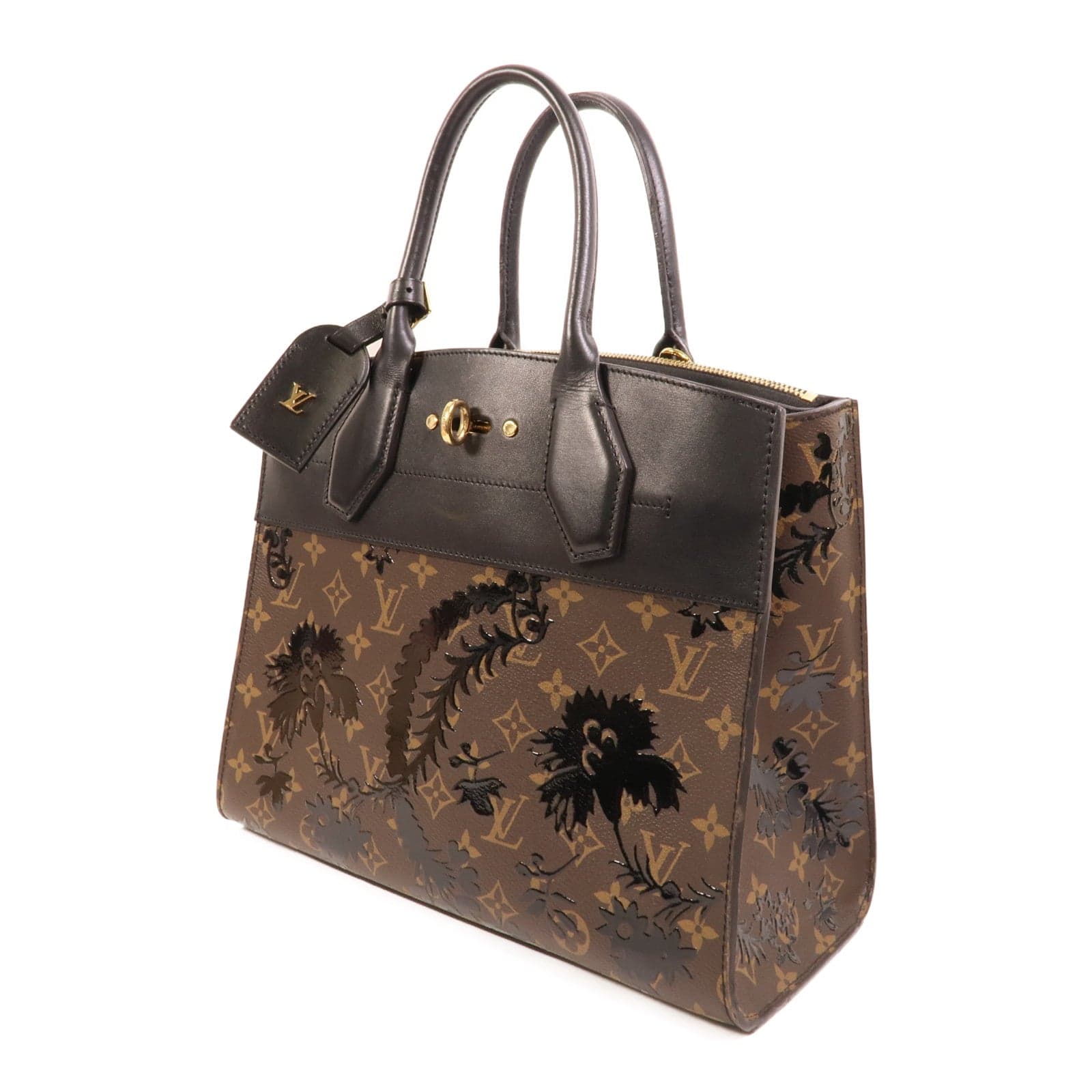 LOUIS VUITTON Steamer M43606 2-Way Bag Coated Canvas