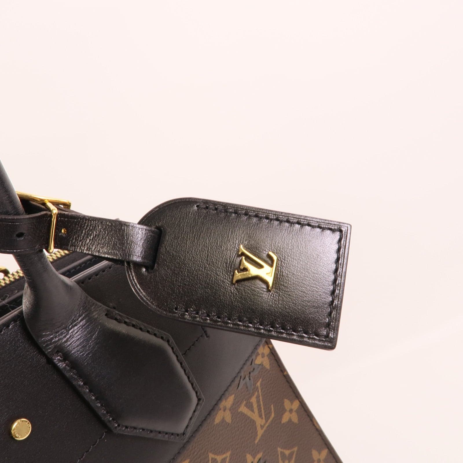 LOUIS VUITTON Steamer M43606 2-Way Bag Coated Canvas