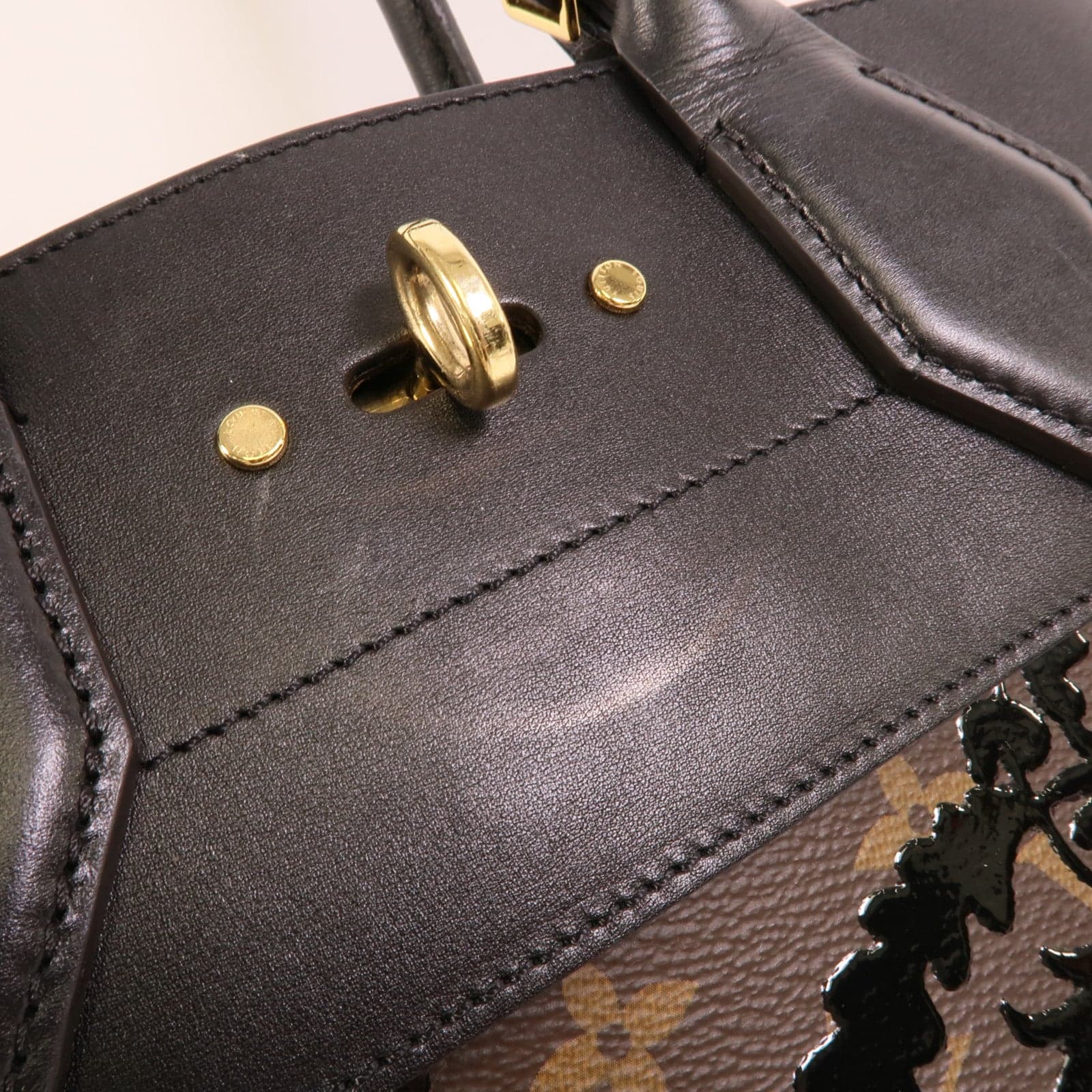 LOUIS VUITTON Steamer M43606 2-Way Bag Coated Canvas