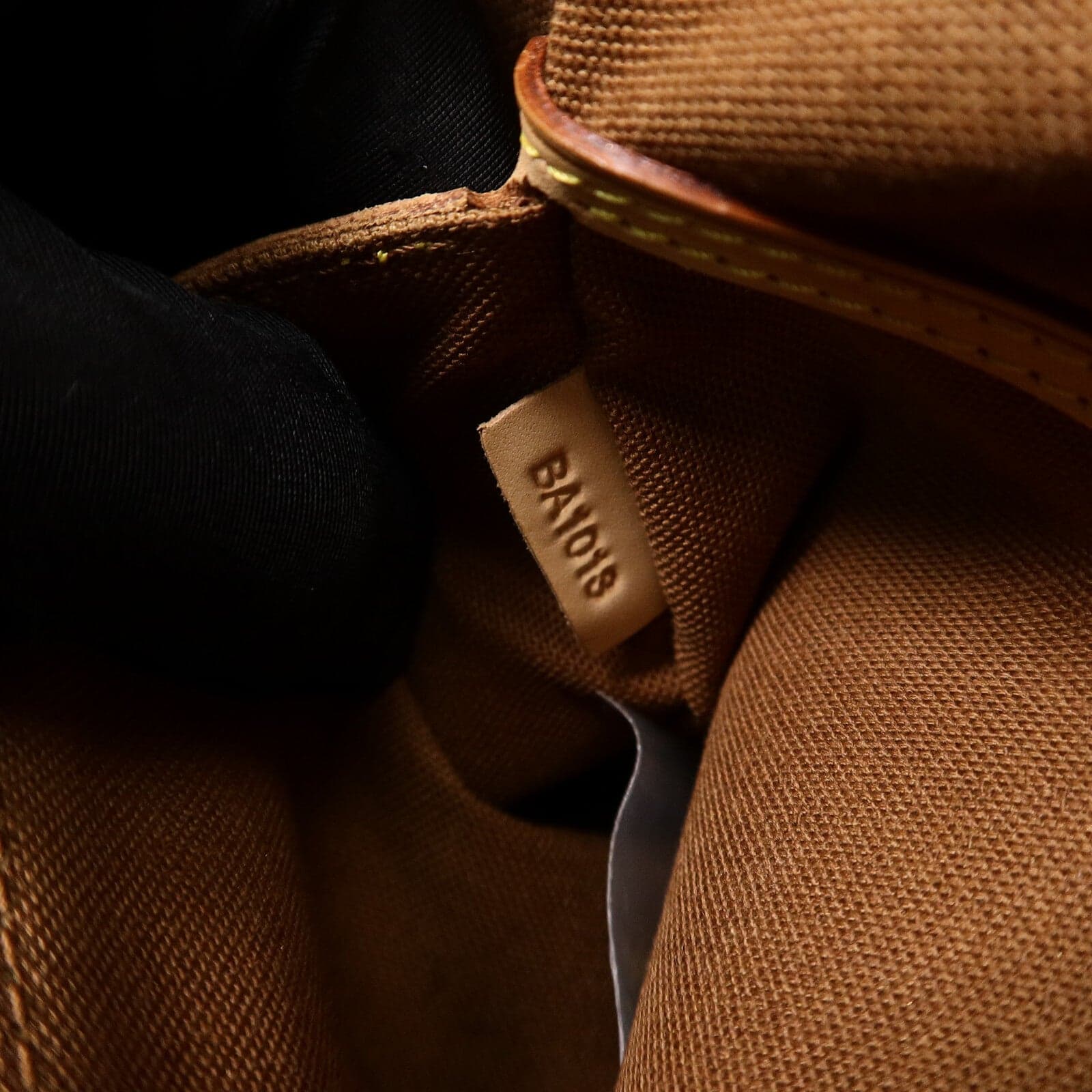 LOUIS VUITTON Alma M53151 Handbag Coated Canvas