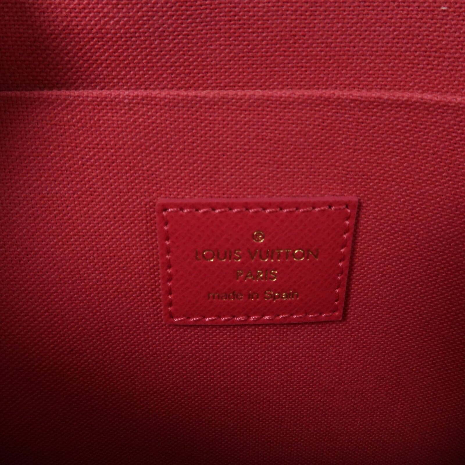 LOUIS VUITTON Felicie M80859 Shoulder Bag Coated Canvas