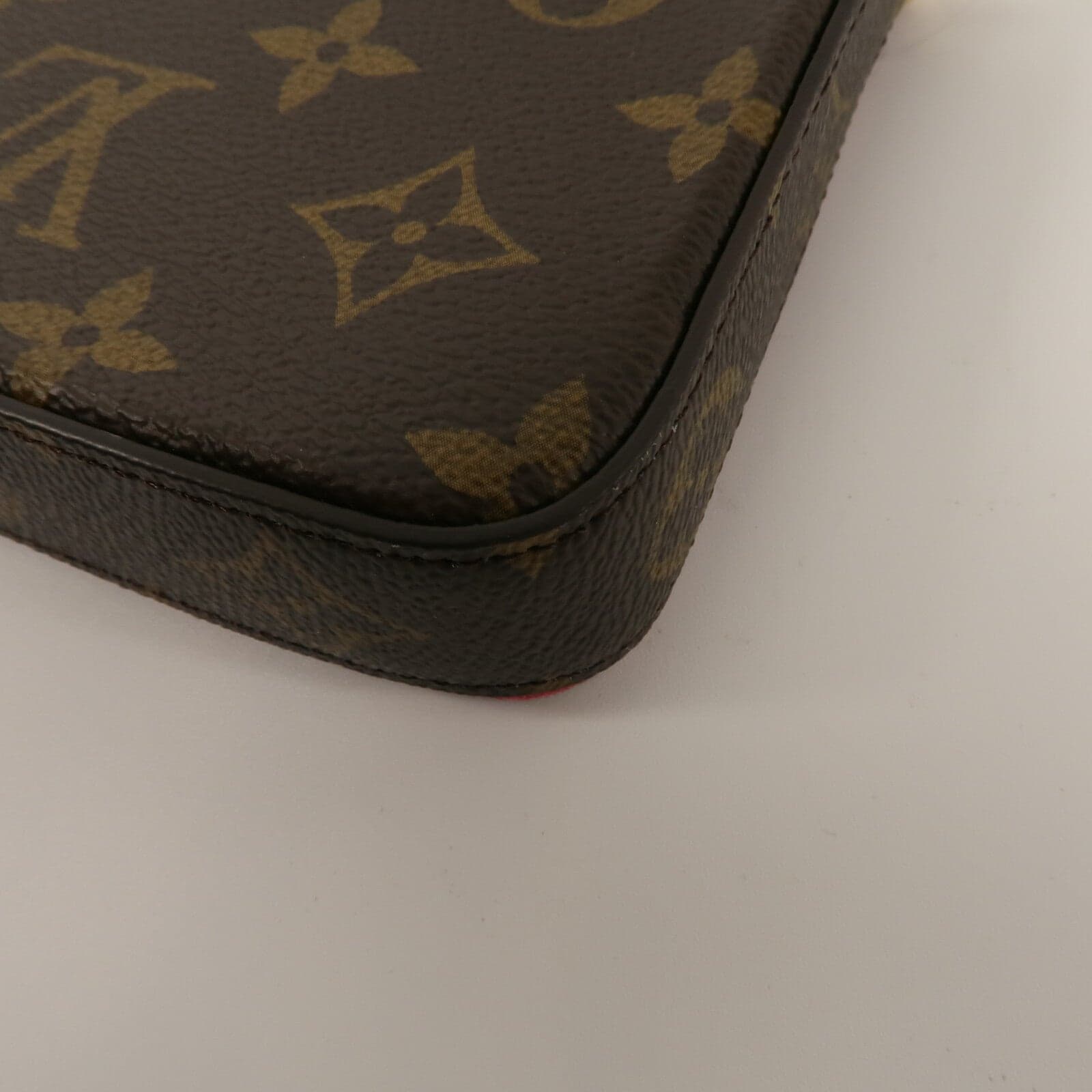 LOUIS VUITTON Felicie M80859 Shoulder Bag Coated Canvas