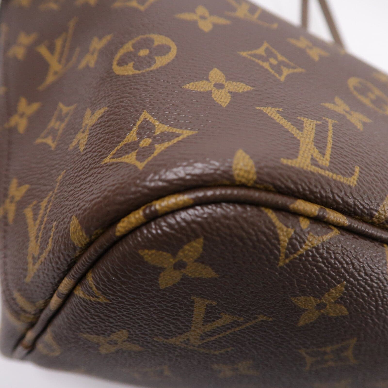 LOUIS VUITTON Neverfull M25664 Shoulder Bag Coated Canvas