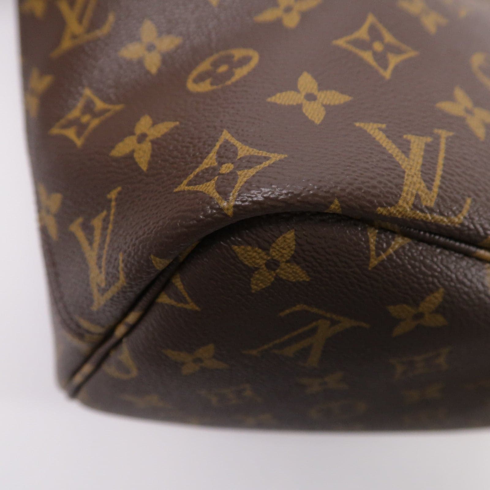 LOUIS VUITTON Neverfull M25664 Shoulder Bag Coated Canvas