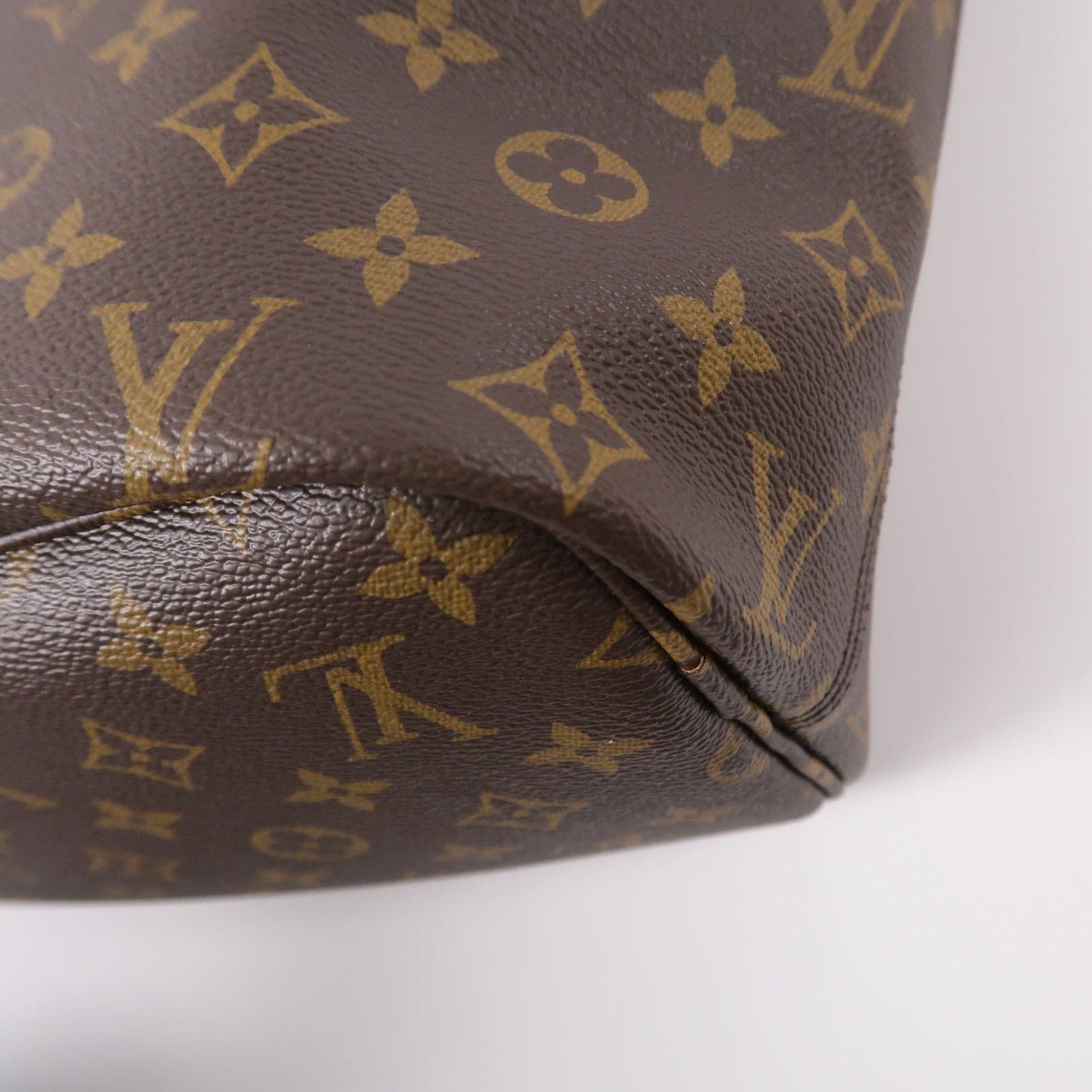 LOUIS VUITTON Neverfull M25664 Shoulder Bag Coated Canvas
