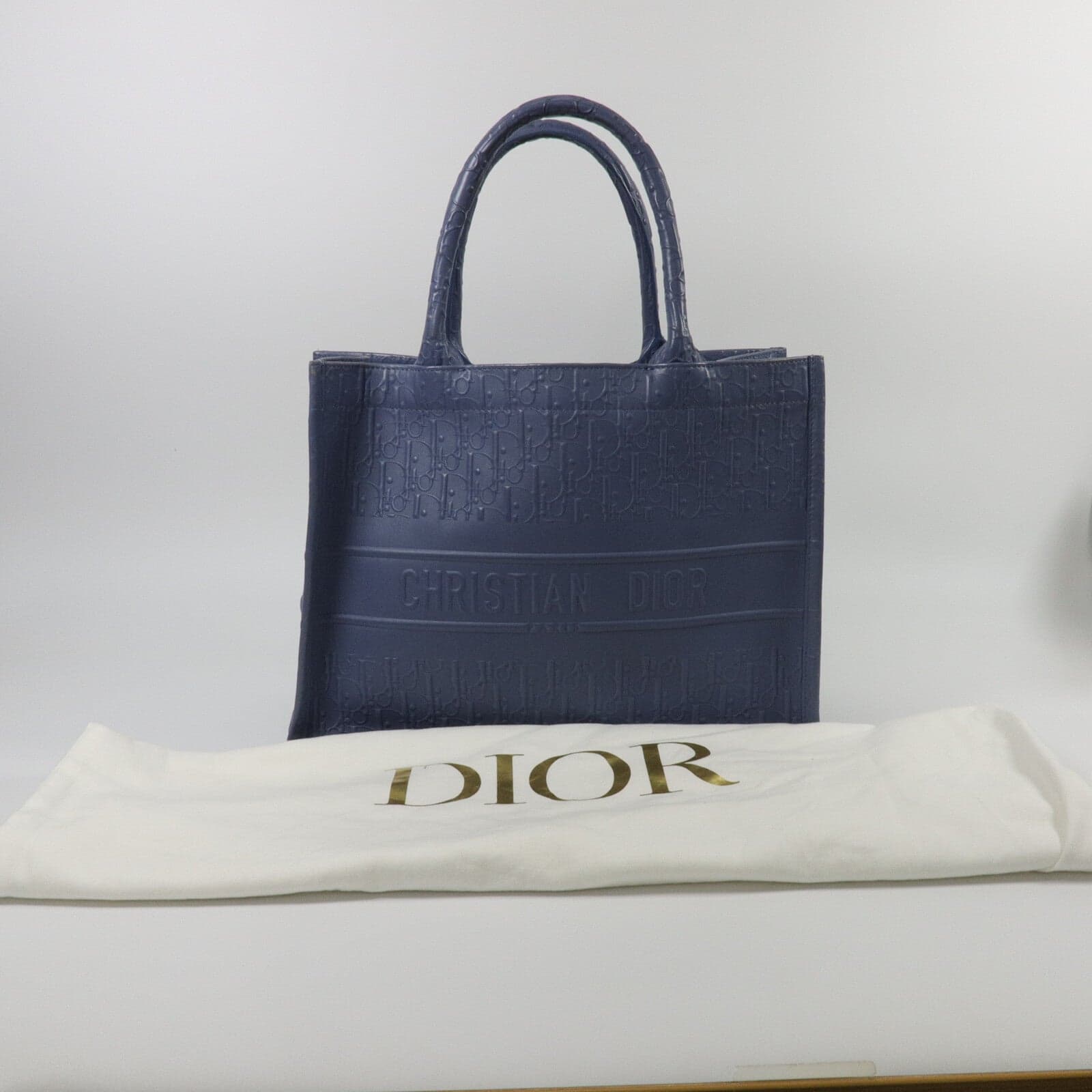 LOUIS VUITTON Tote Bag Calfskin