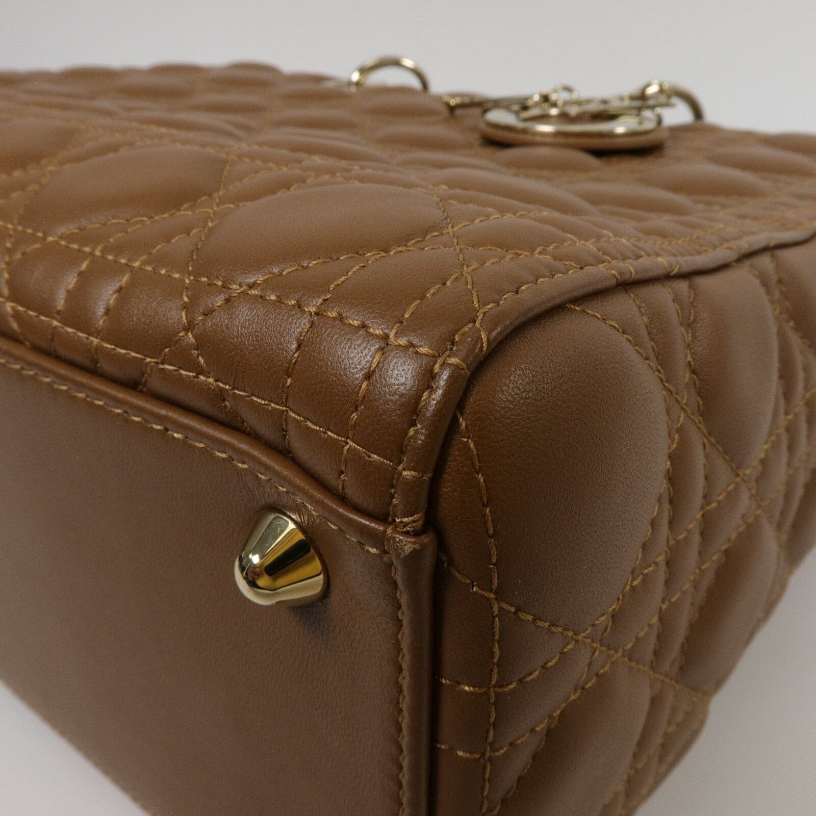 LOUIS VUITTON 2-Way Bag Lambskin